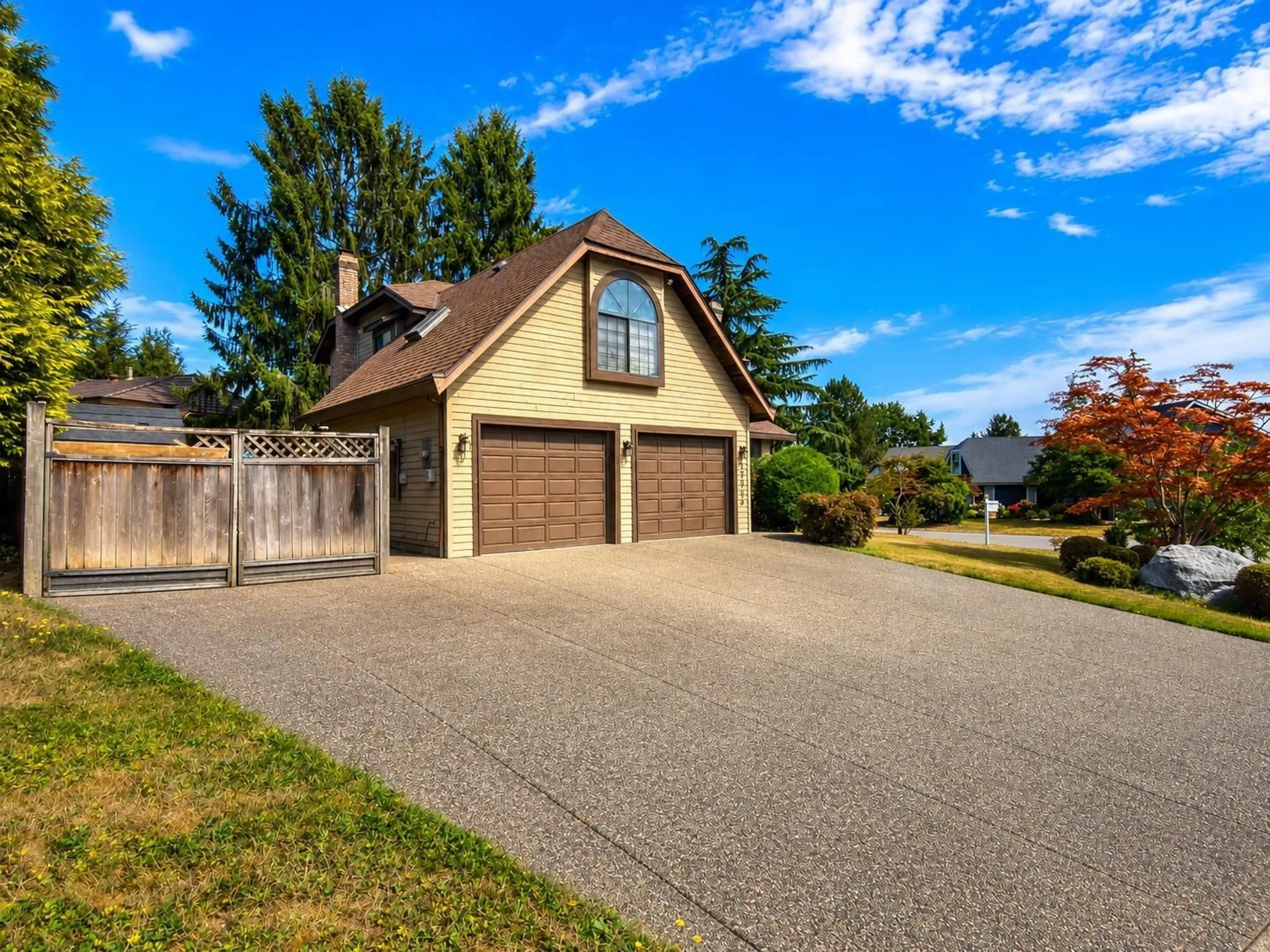 Home with vinyl exterior material, street for 15049 75 AVENUE, Surrey British Columbia V3S6P2