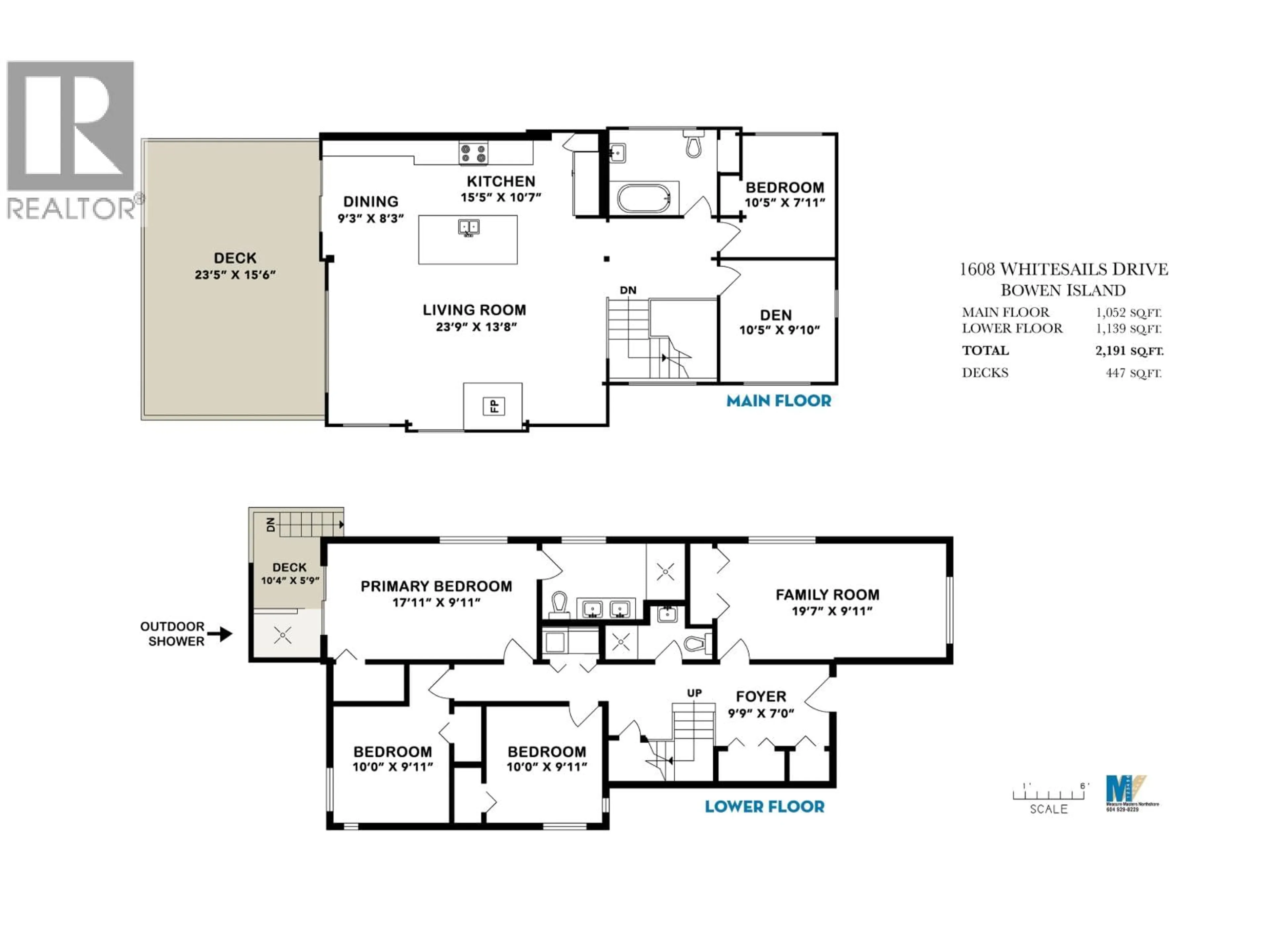 Floor plan for 1608 WHITESAILS DRIVE, Bowen Island British Columbia V0N1G2