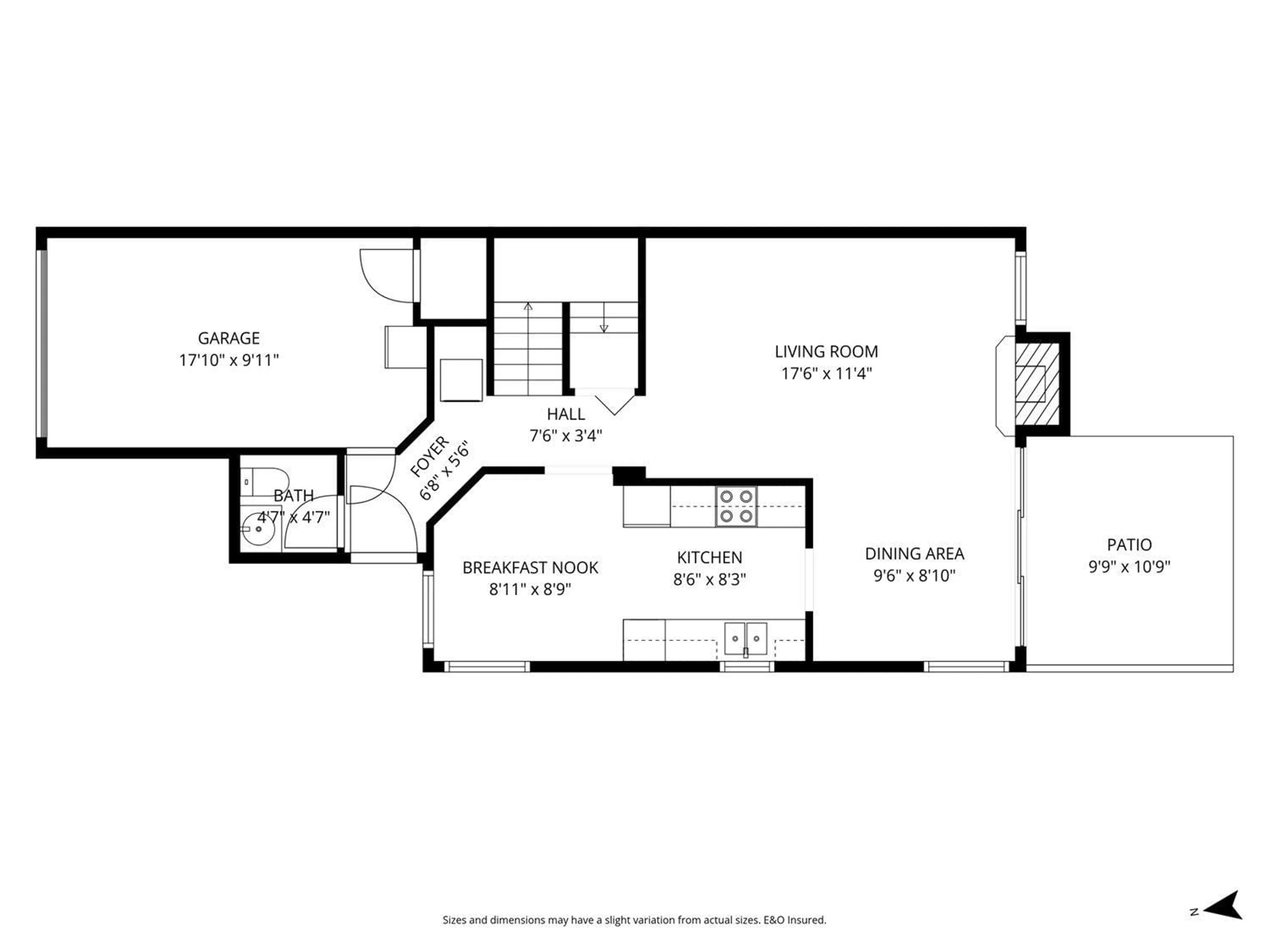 Floor plan for 1 - 5536 VEDDER ROAD, Chilliwack British Columbia V2R3X5