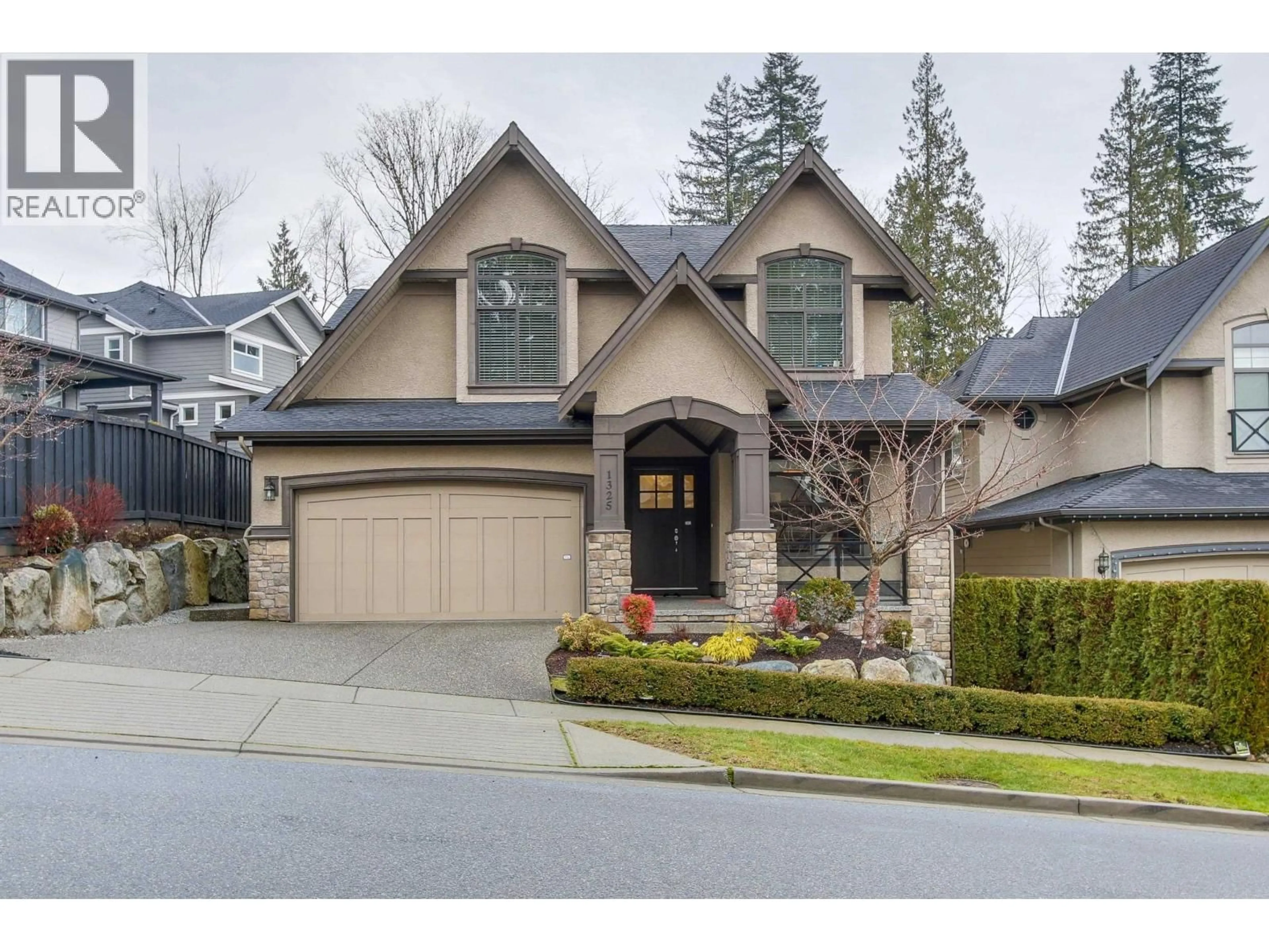 Home with brick exterior material, street for 1325 KINGSTON STREET, Coquitlam British Columbia V3E0H4