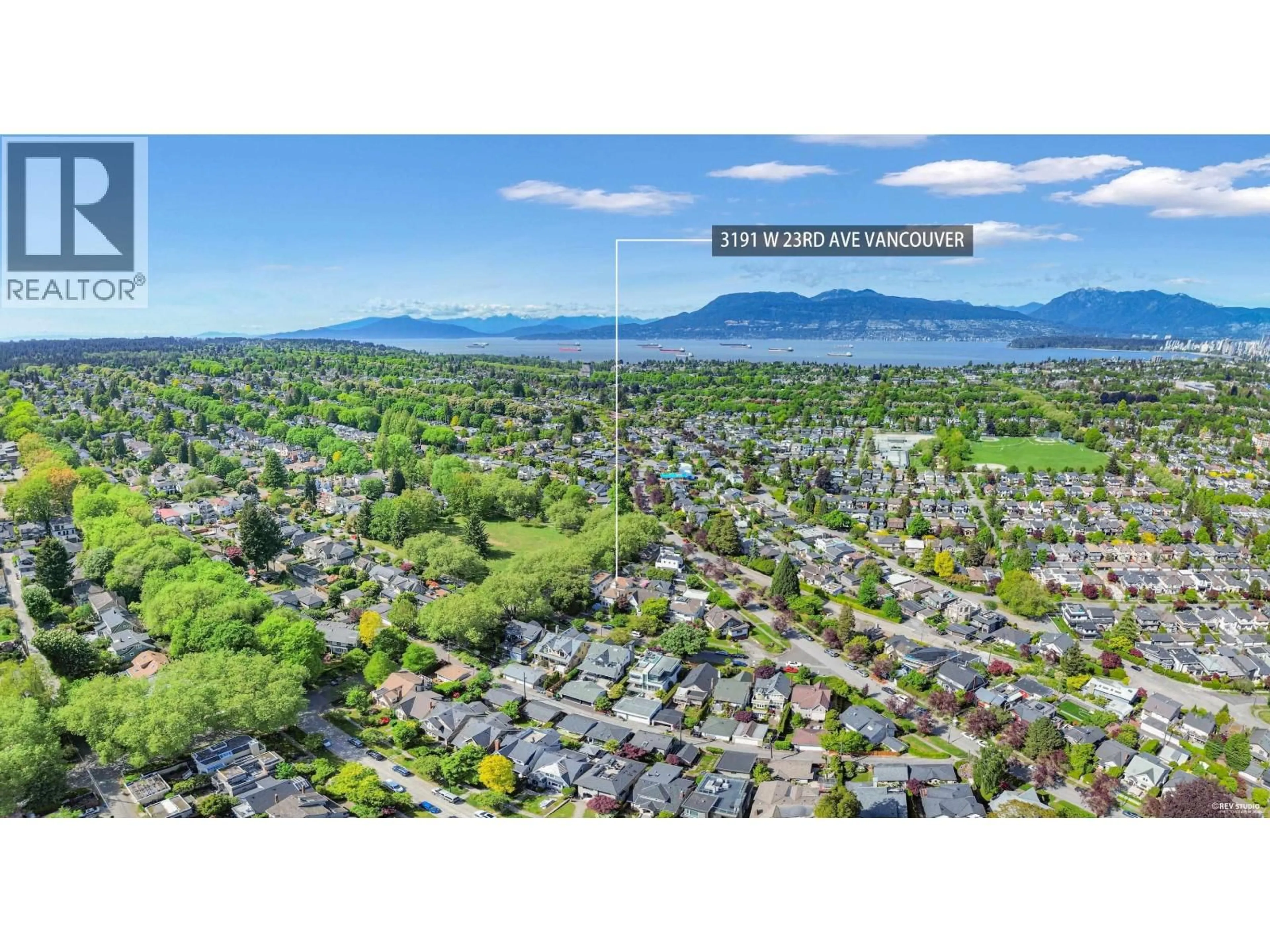 A pic from outside/outdoor area/front of a property/back of a property/a pic from drone, mountain view for 3191 23RD AVENUE, Vancouver British Columbia V6L1P7