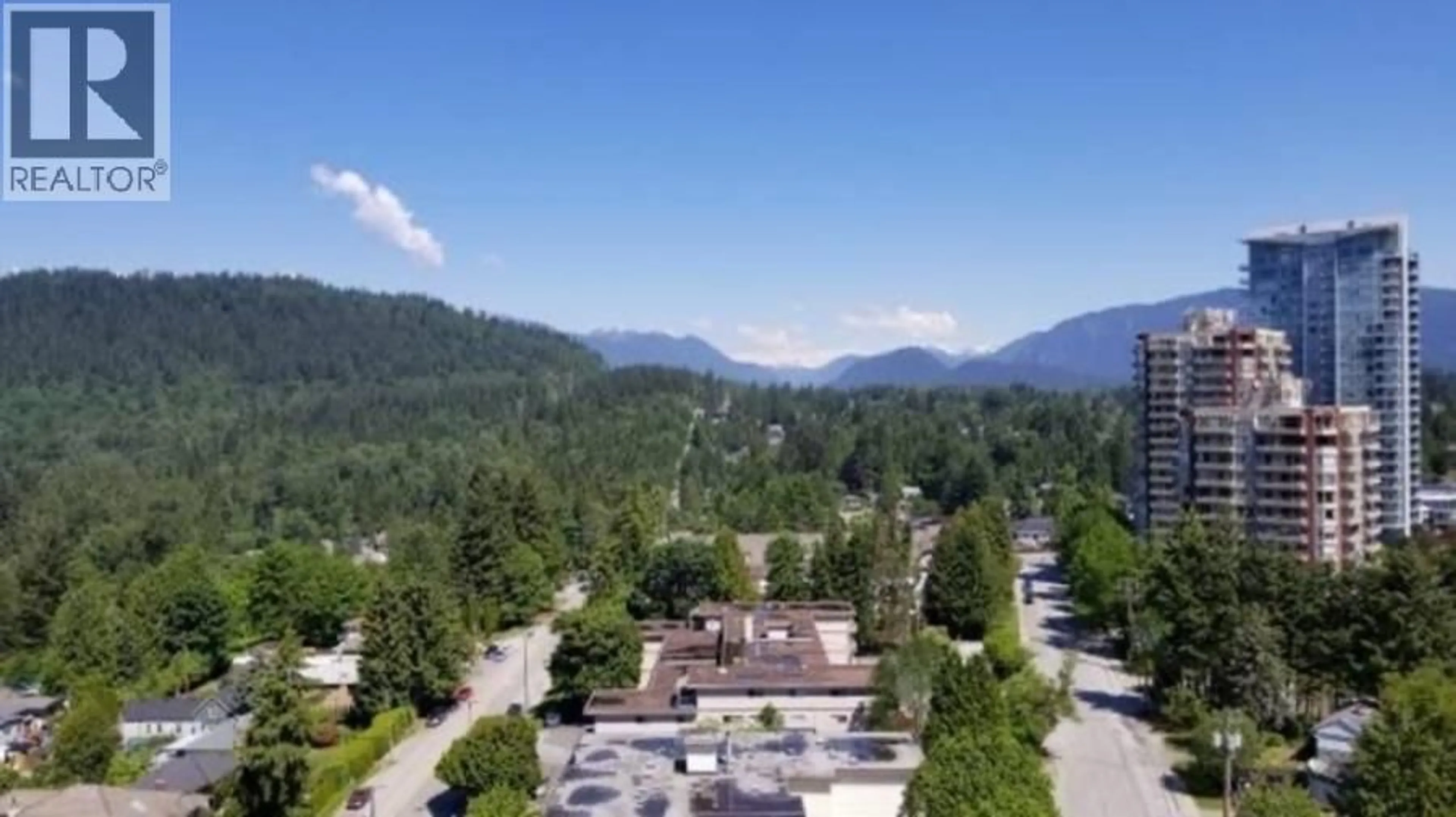 A pic from outside/outdoor area/front of a property/back of a property/a pic from drone, mountain view for 1304 - 691 NORTH ROAD, Coquitlam British Columbia V3J0H9