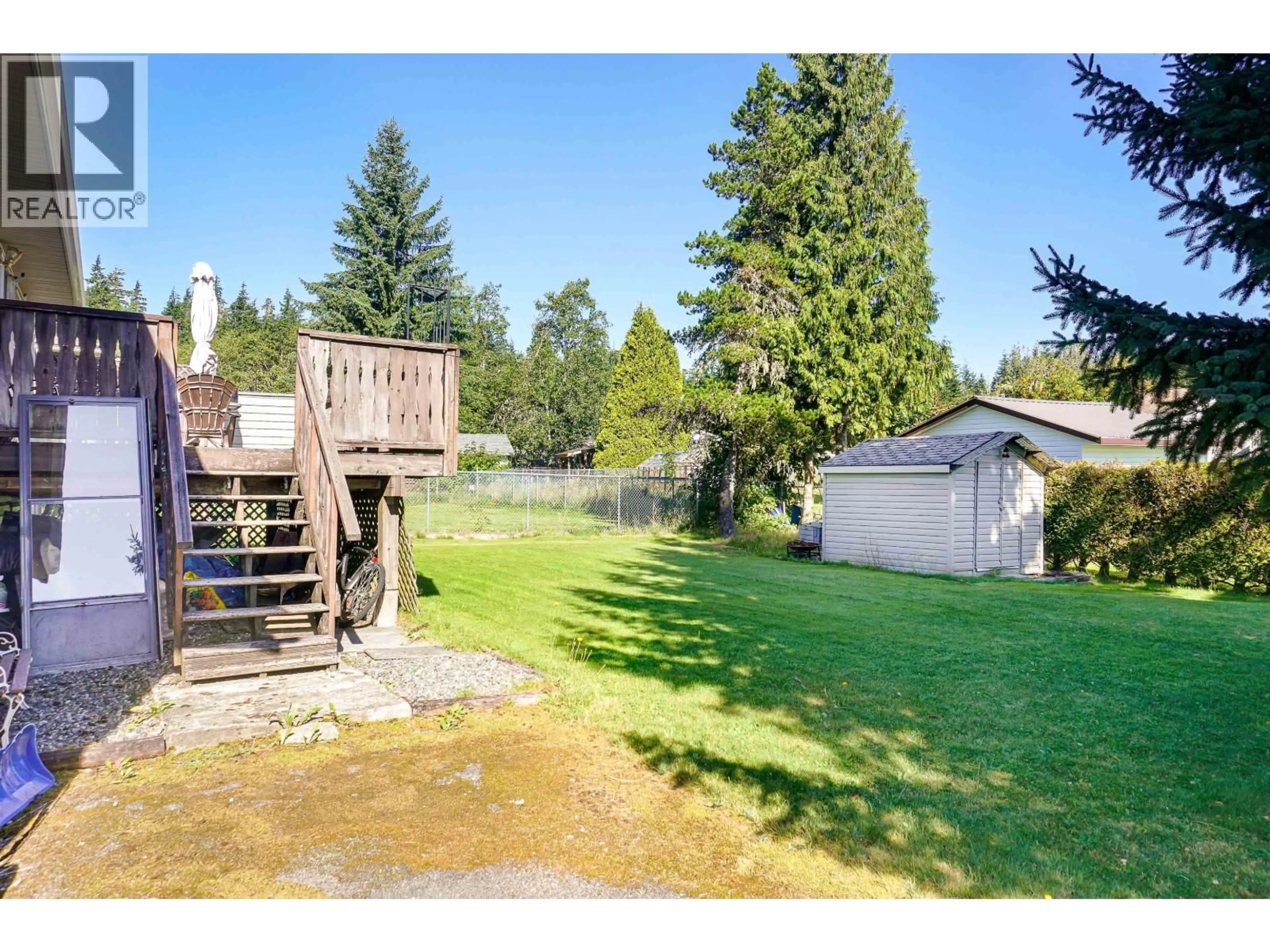 A pic from outside/outdoor area/front of a property/back of a property/a pic from drone, unknown for 84 ANDERSON STREET, Kitimat British Columbia V8C1A4