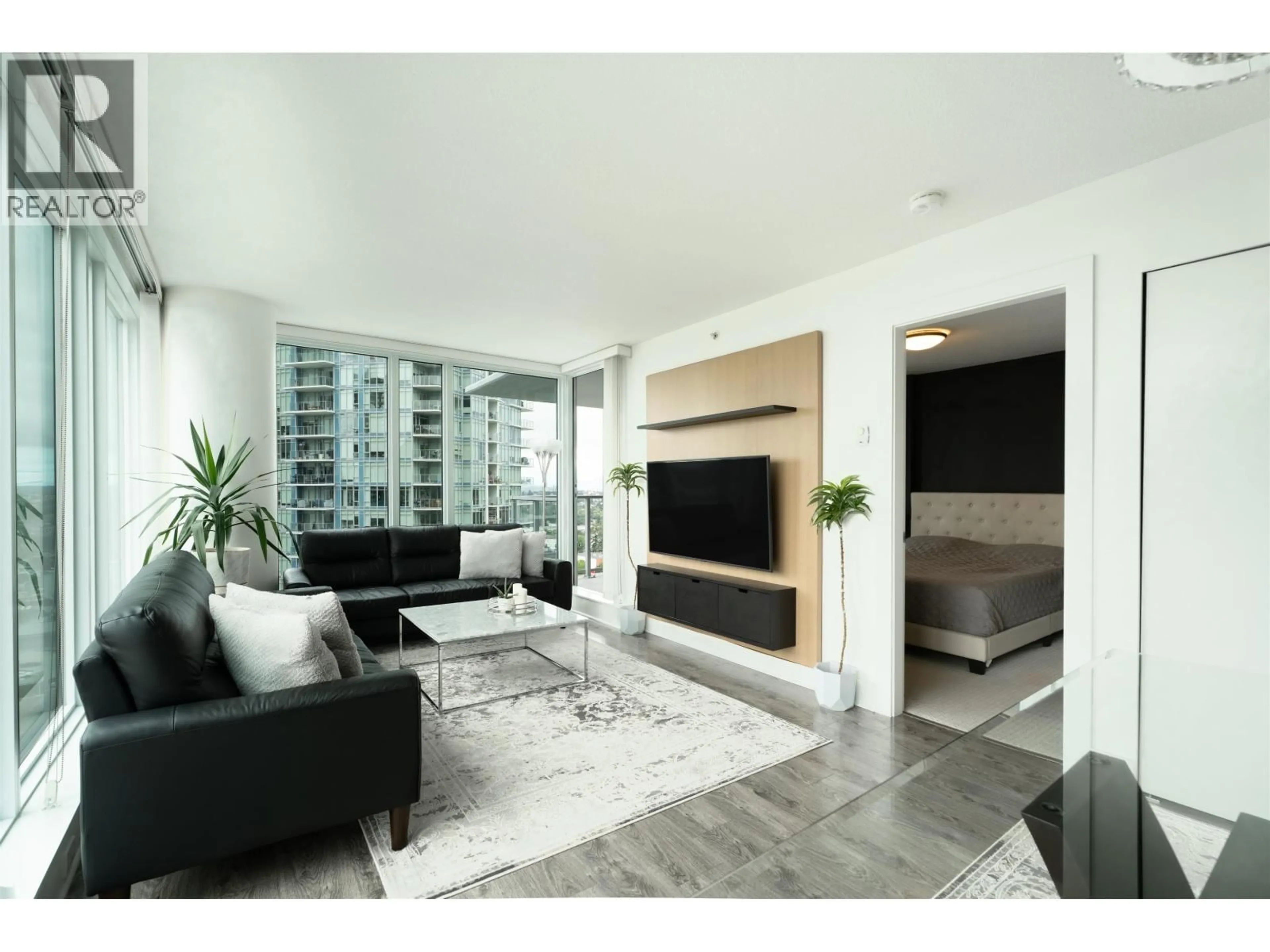 Living room with furniture, unknown for 2607 - 4189 HALIFAX STREET, Burnaby British Columbia V5C0H9