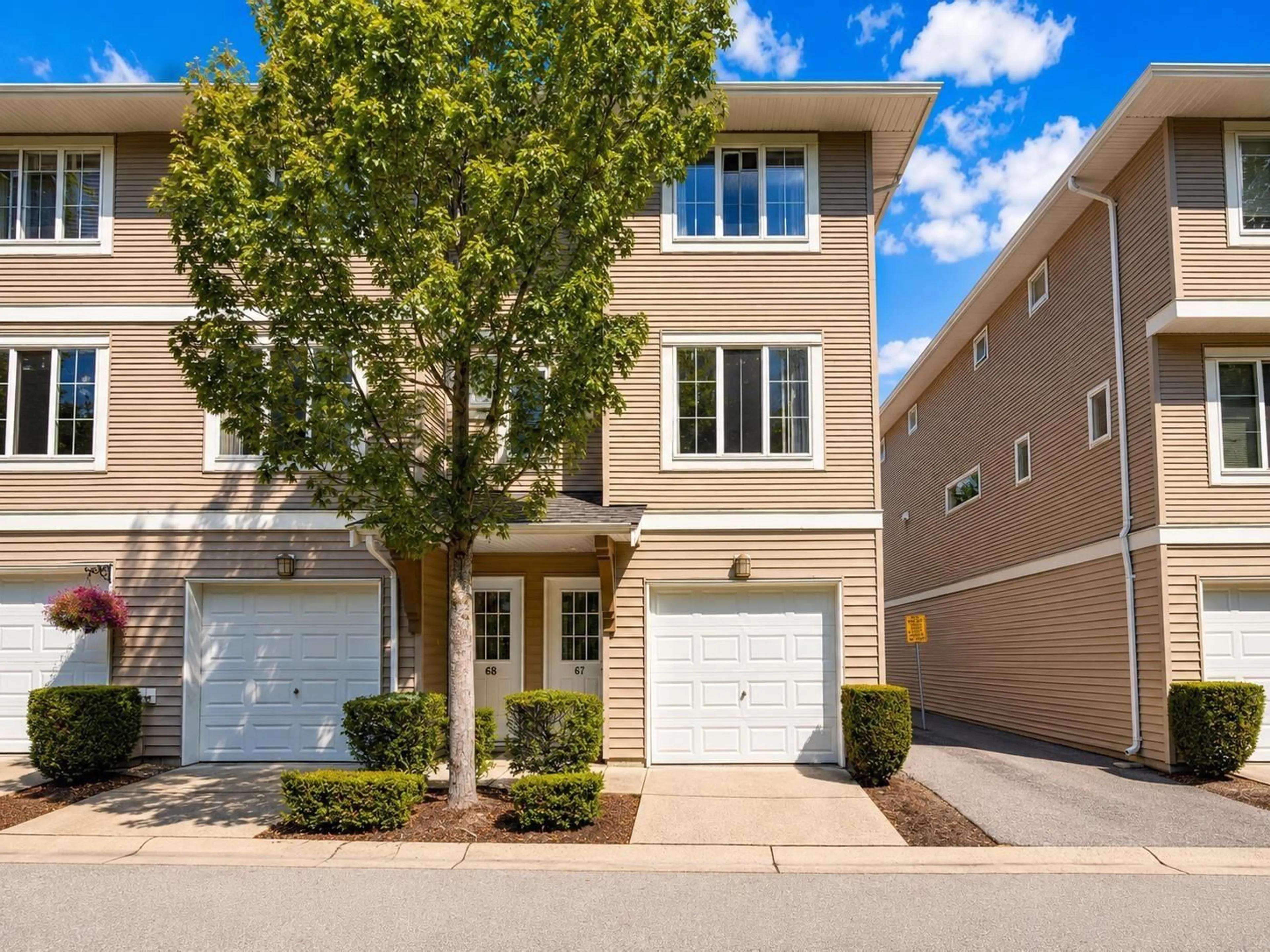 Home with vinyl exterior material, street for 67 - 15155 62A AVENUE, Surrey British Columbia V3S8A6