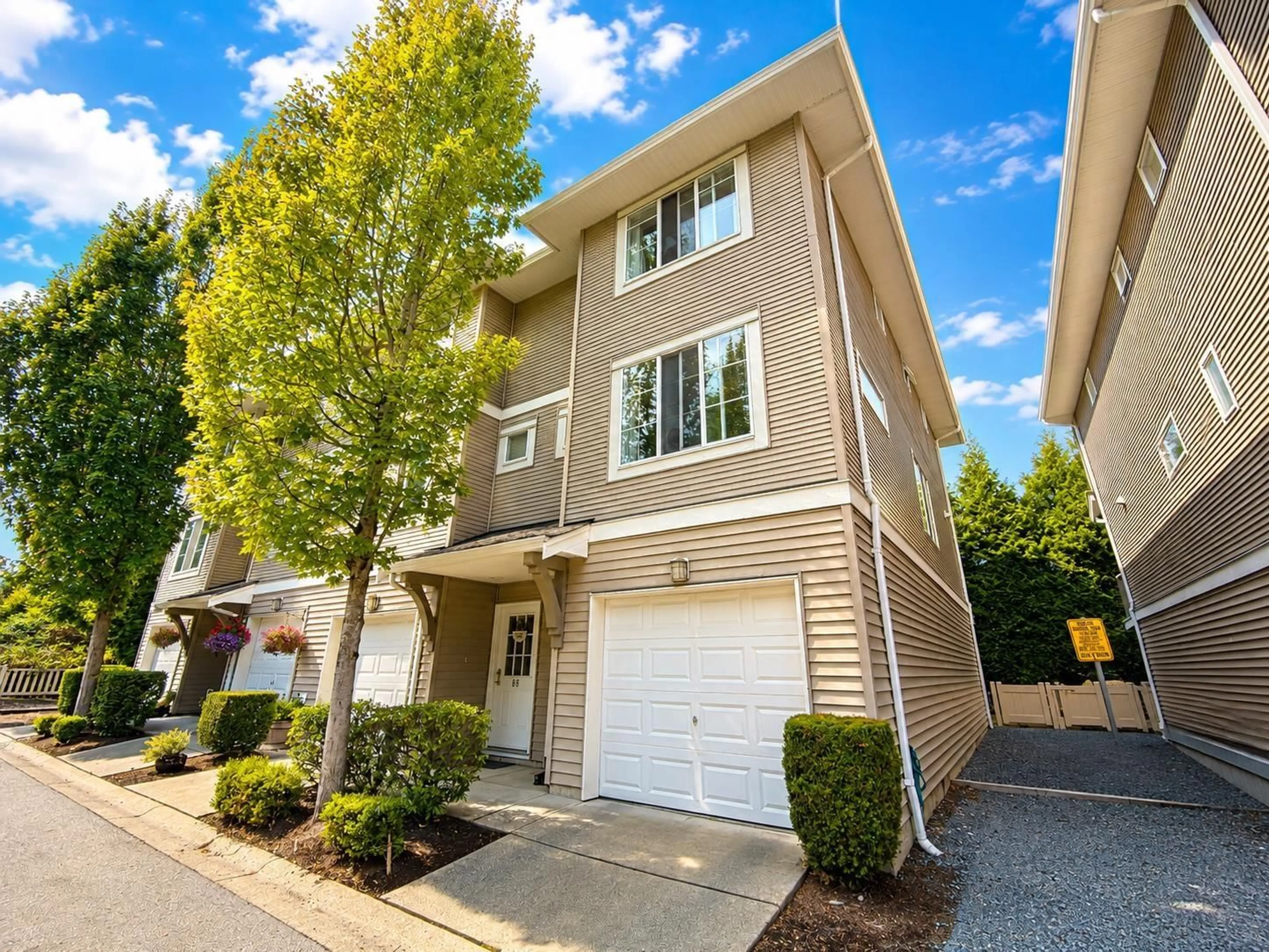 Home with vinyl exterior material, street for 67 - 15155 62A AVENUE, Surrey British Columbia V3S8A6