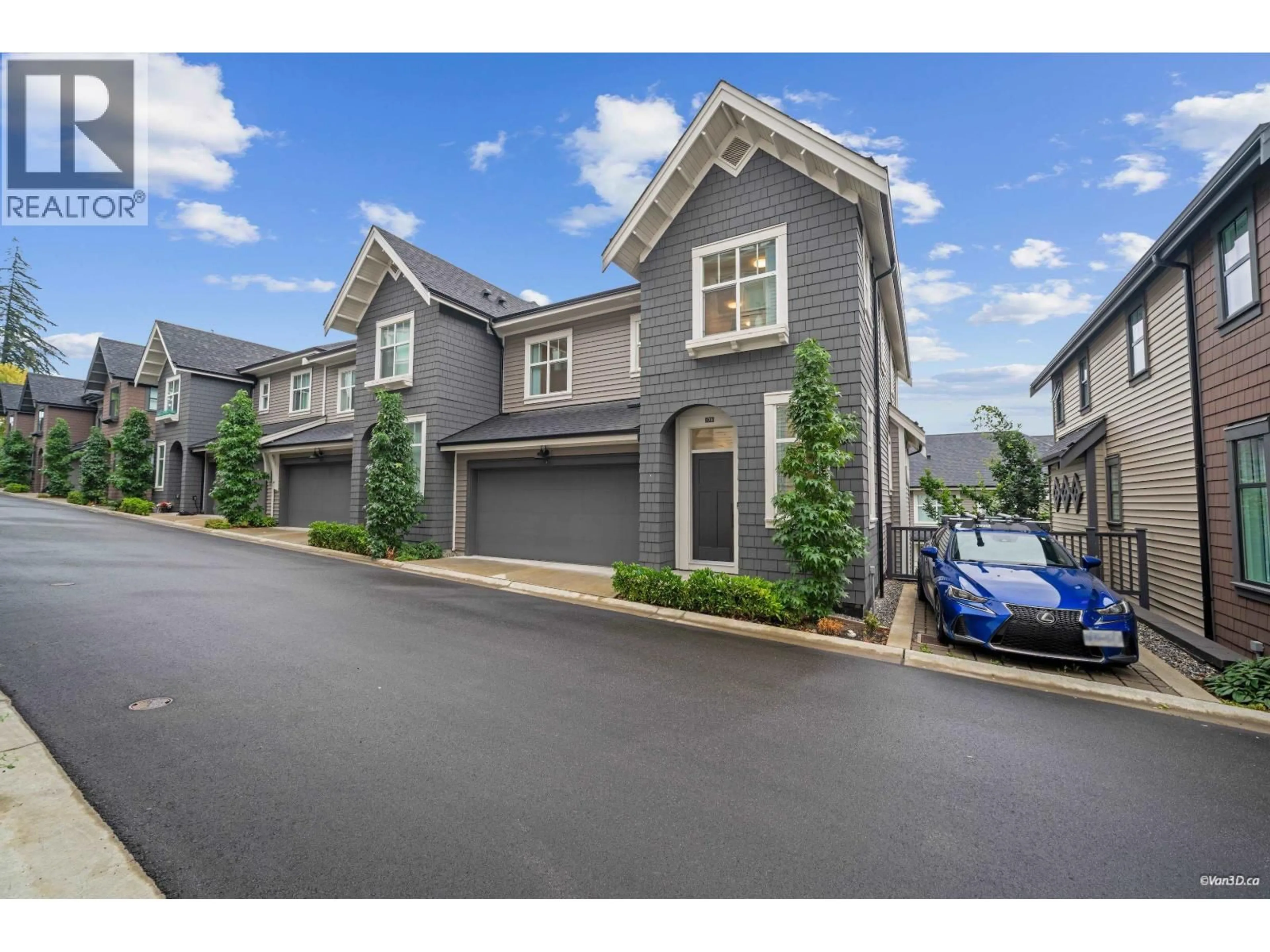 A pic from outside/outdoor area/front of a property/back of a property/a pic from drone, street for 128 - 1340 OLMSTED STREET, Coquitlam British Columbia V3E0T2