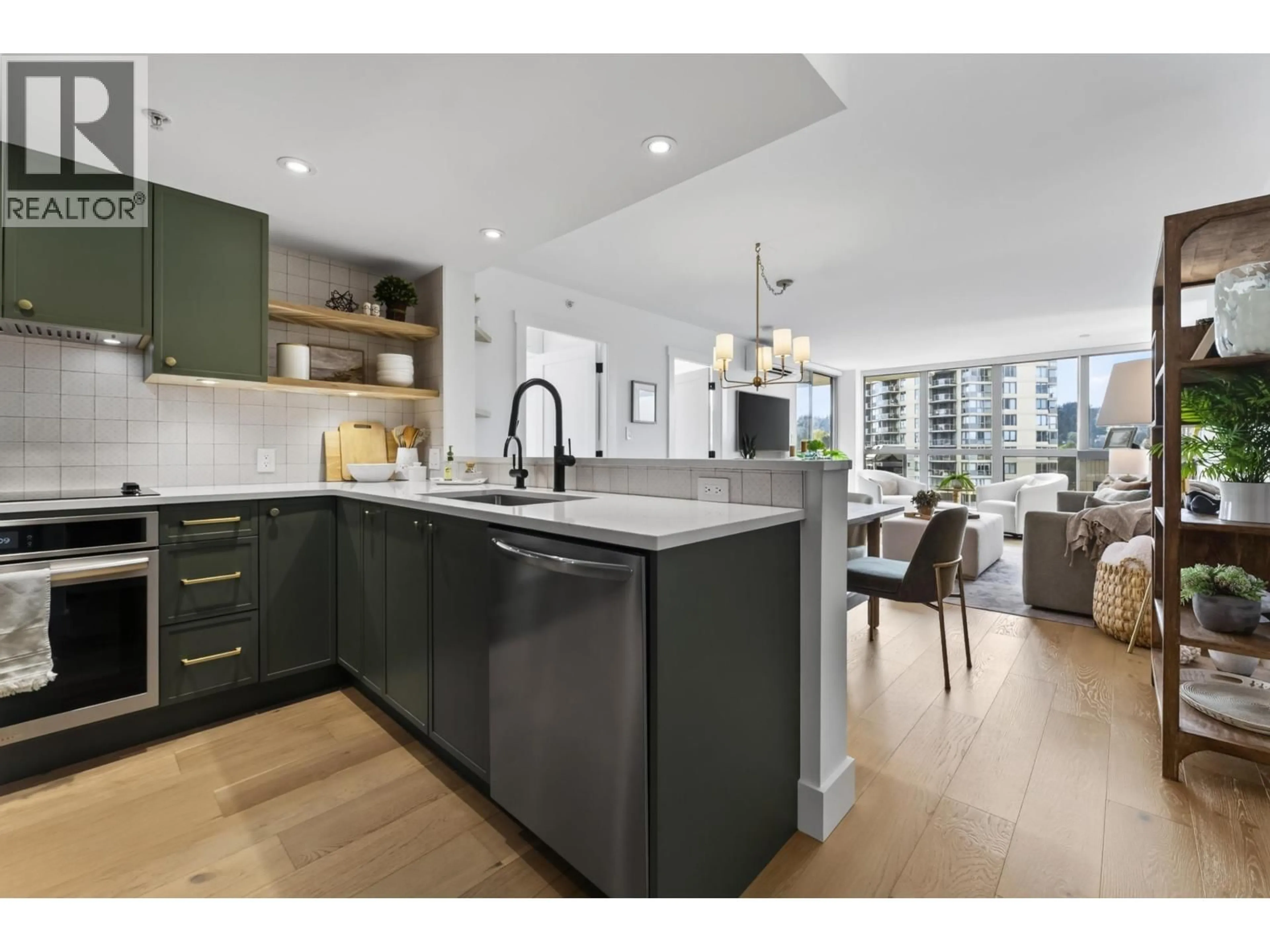 Open concept kitchen, unknown for 1403 - 290 NEWPORT DRIVE, Port Moody British Columbia V3H5N2