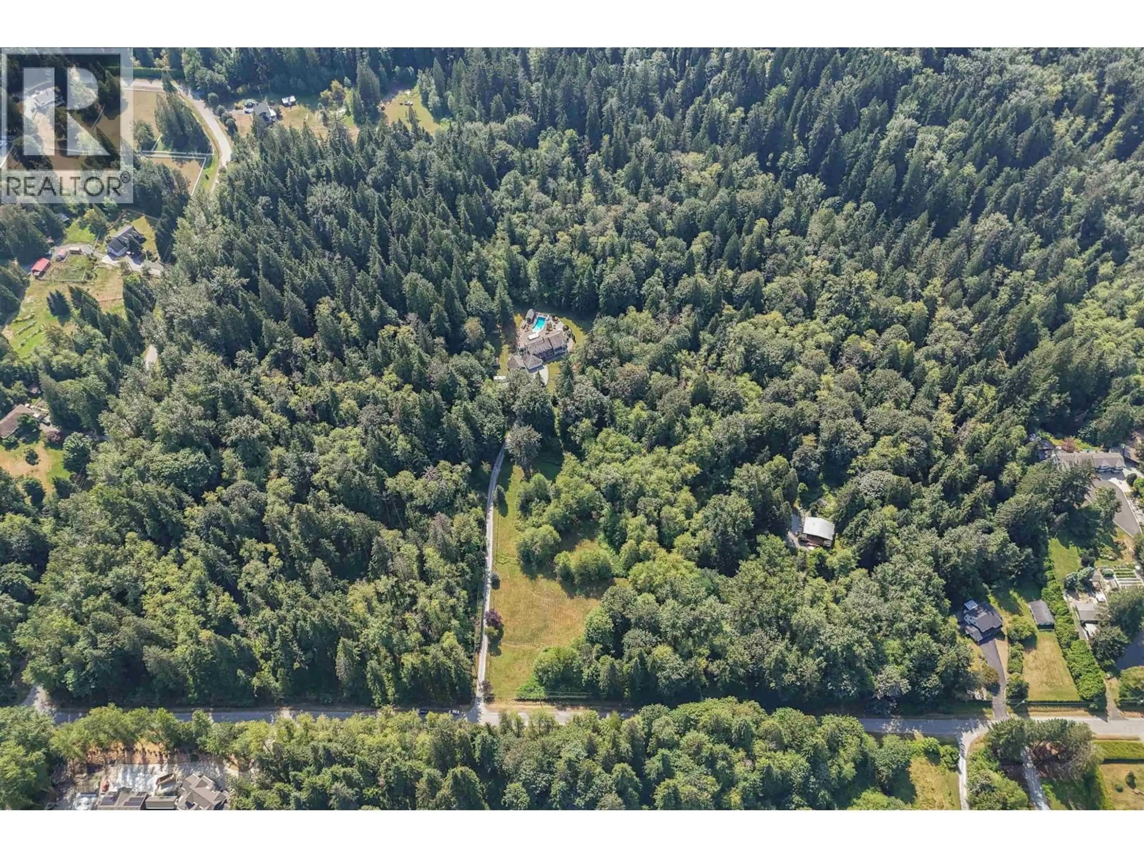 A pic from outside/outdoor area/front of a property/back of a property/a pic from drone, forest/trees view for 26070 116 AVENUE, Maple Ridge British Columbia V4R1Z6