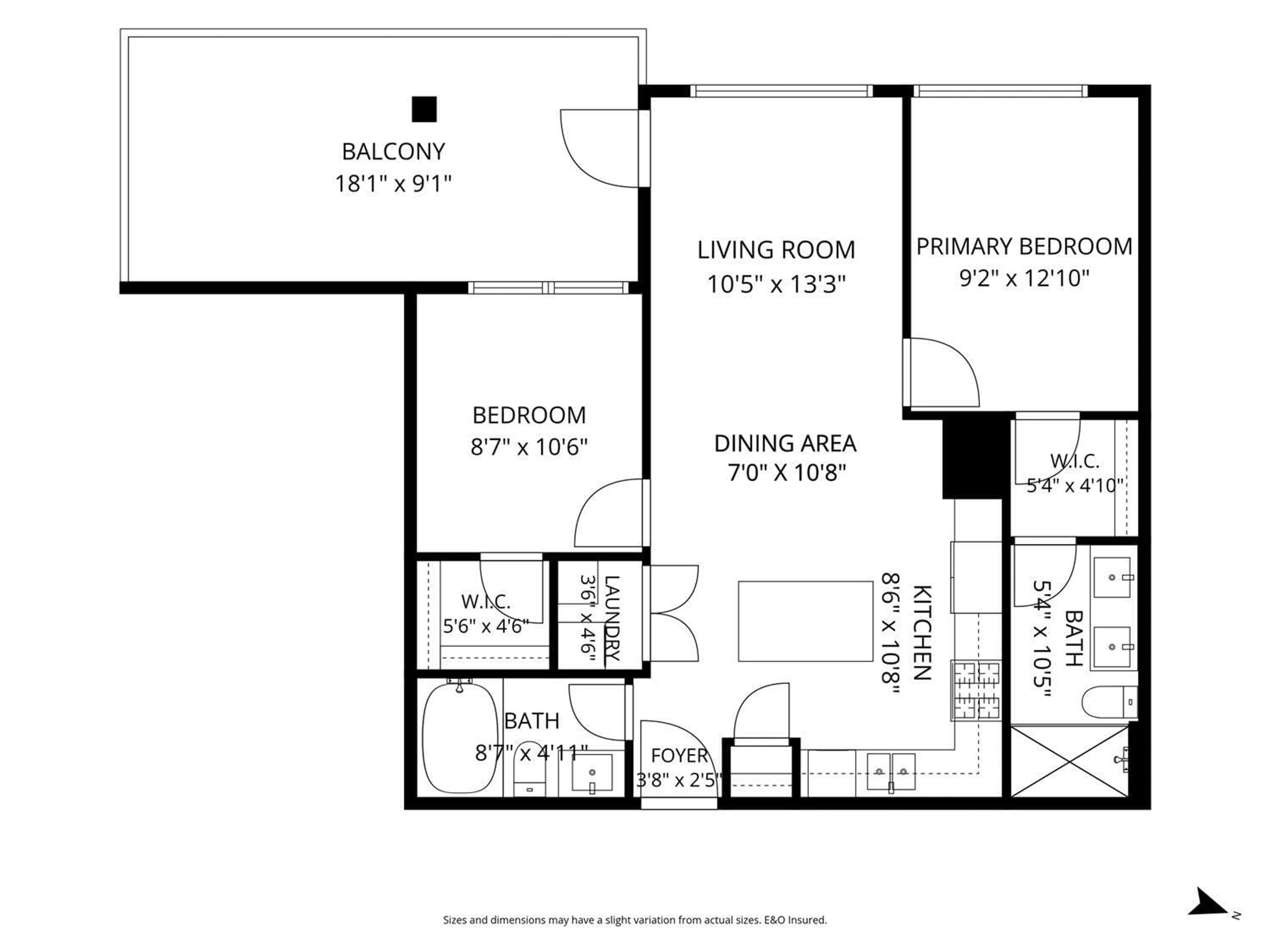 Floor plan for 606 - 32838 VENTURA AVENUE, Abbotsford British Columbia V2S0M5
