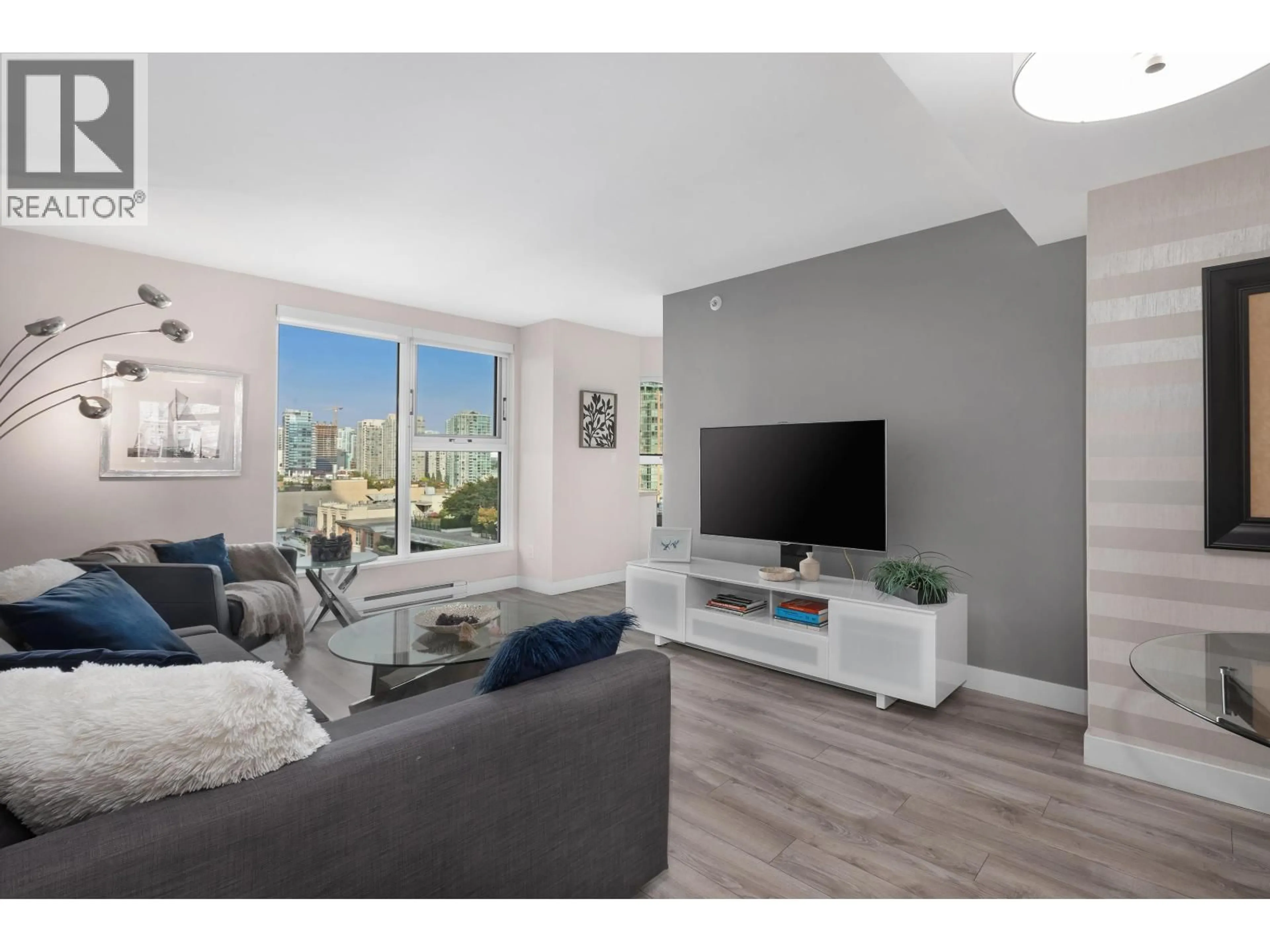 Living room with furniture, unknown for 1102 - 1323 HOMER STREET, Vancouver British Columbia V6B5M9