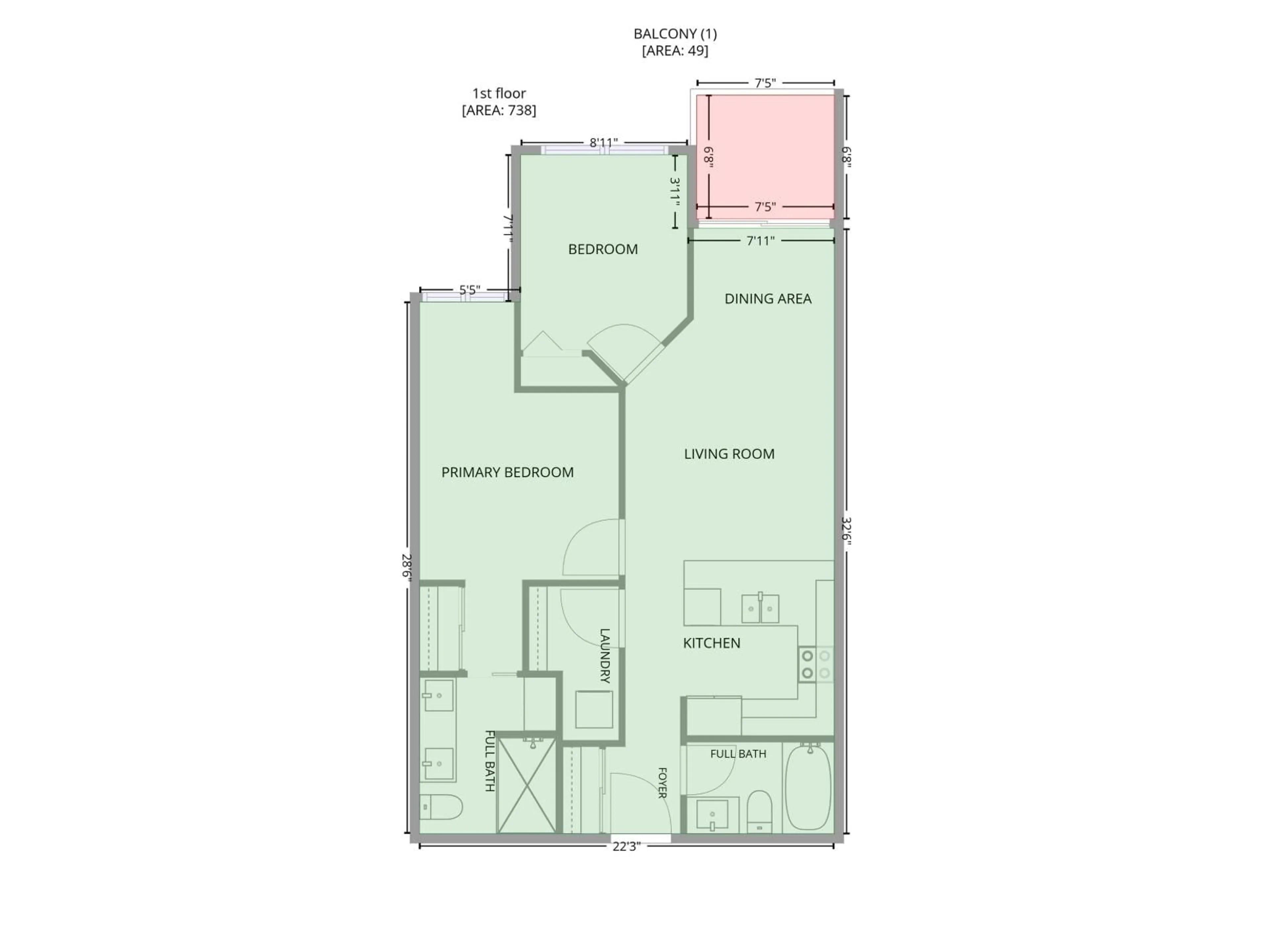 Floor plan for 310 - 19940 BRYDON CRESCENT, Langley British Columbia V3A0K8