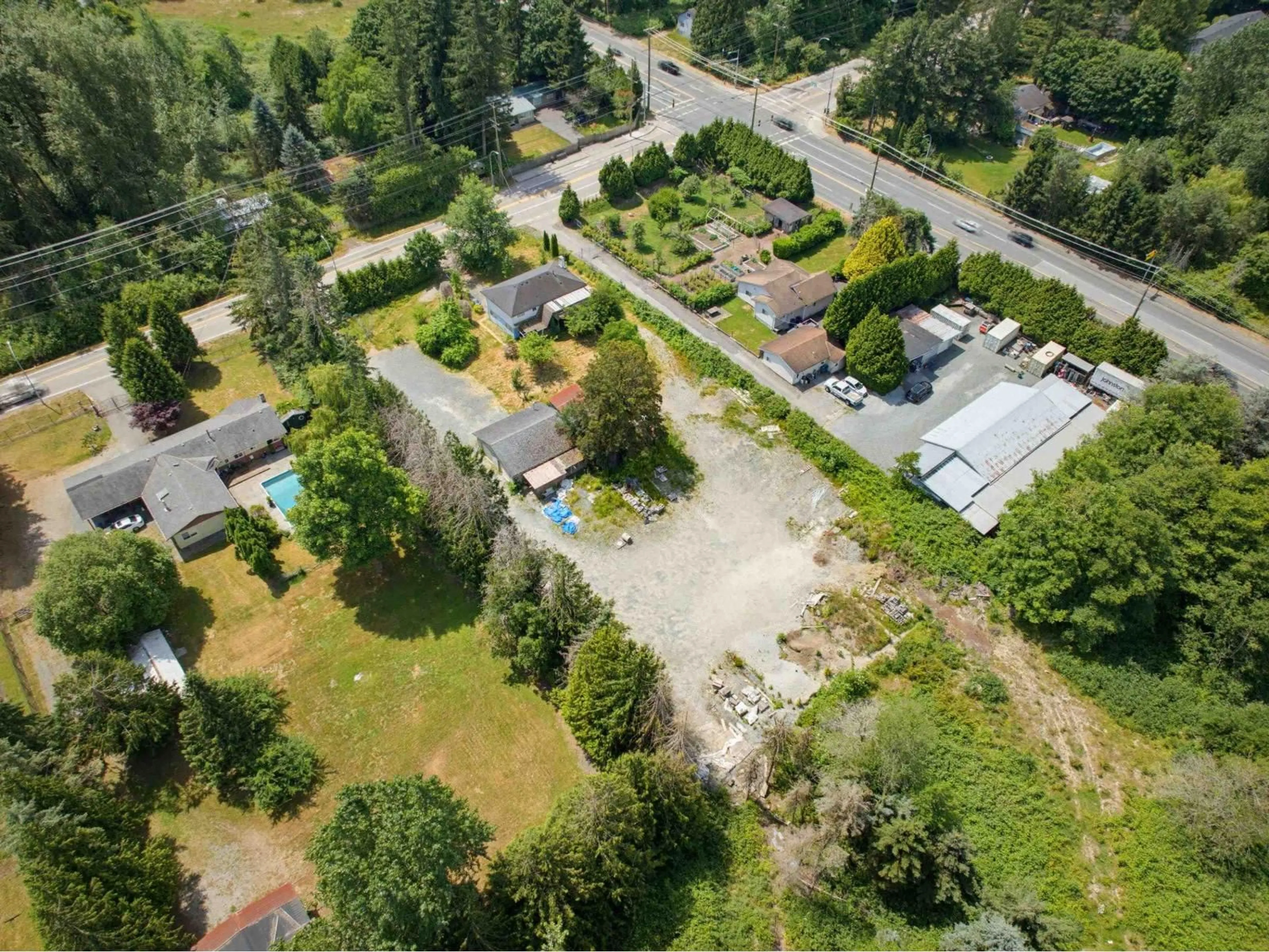 A pic from outside/outdoor area/front of a property/back of a property/a pic from drone, street for 17643 24 AVENUE, Surrey British Columbia V3Z9V2