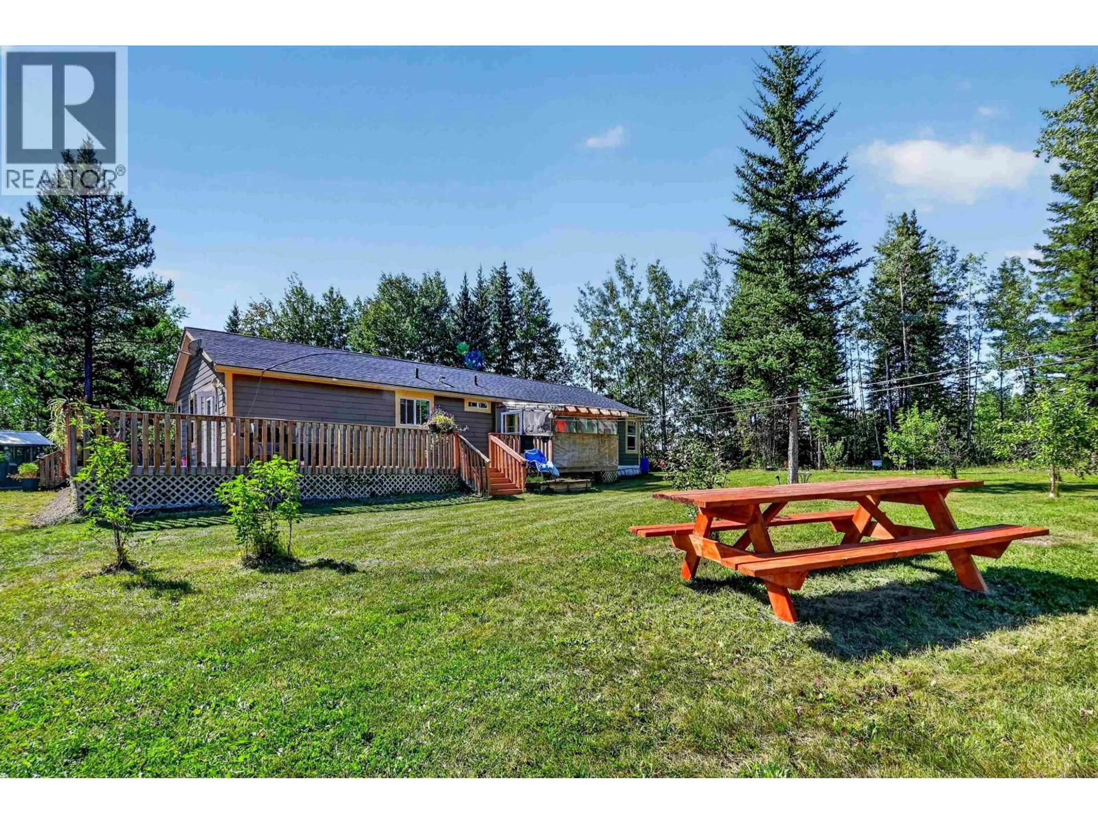 Patio, mountain view for 61730 16 HIGHWAY, Cluculz Lake British Columbia V0J3A1
