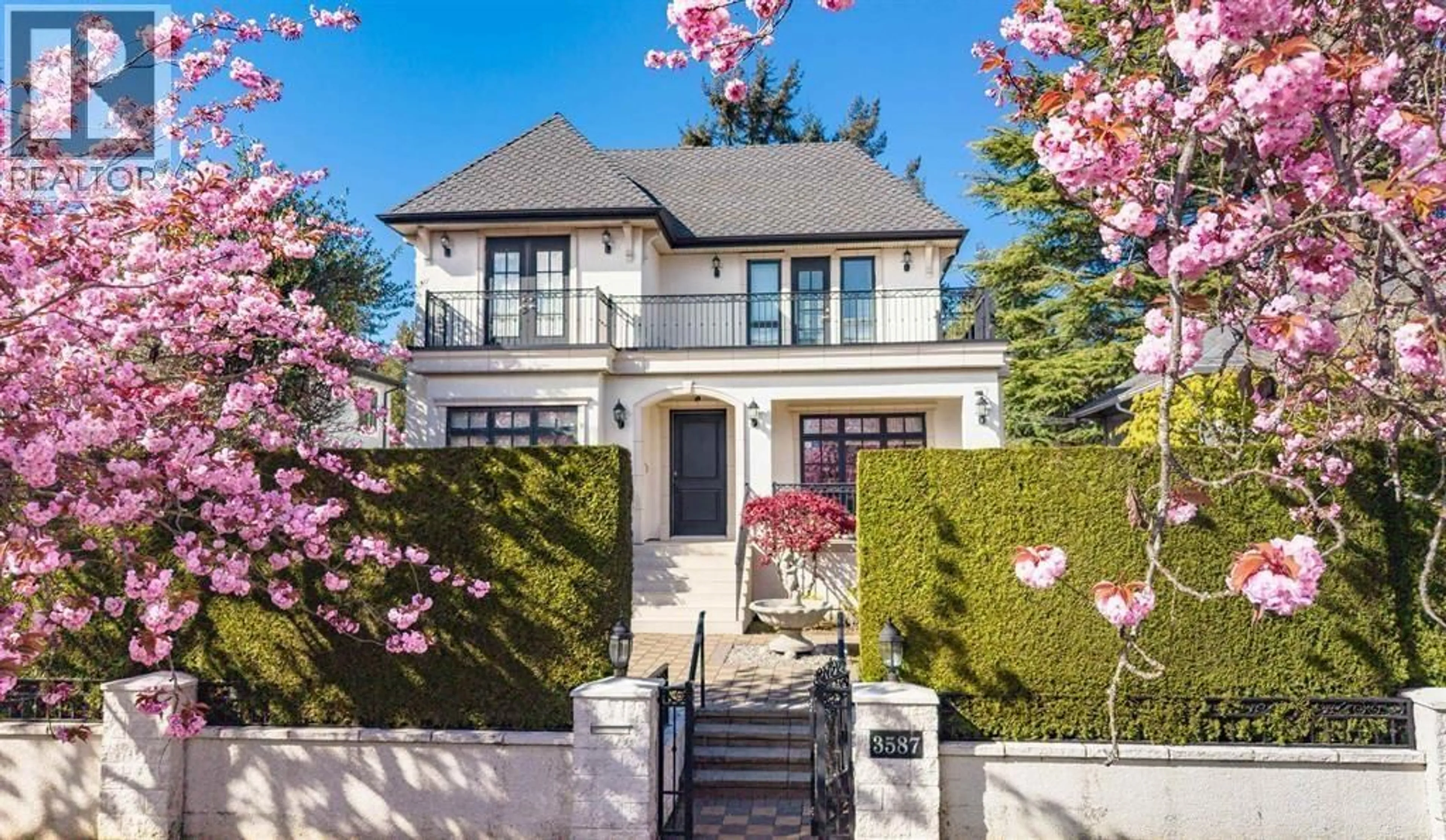 Home with brick exterior material, street for 3587 38TH AVENUE, Vancouver British Columbia V6N2X9