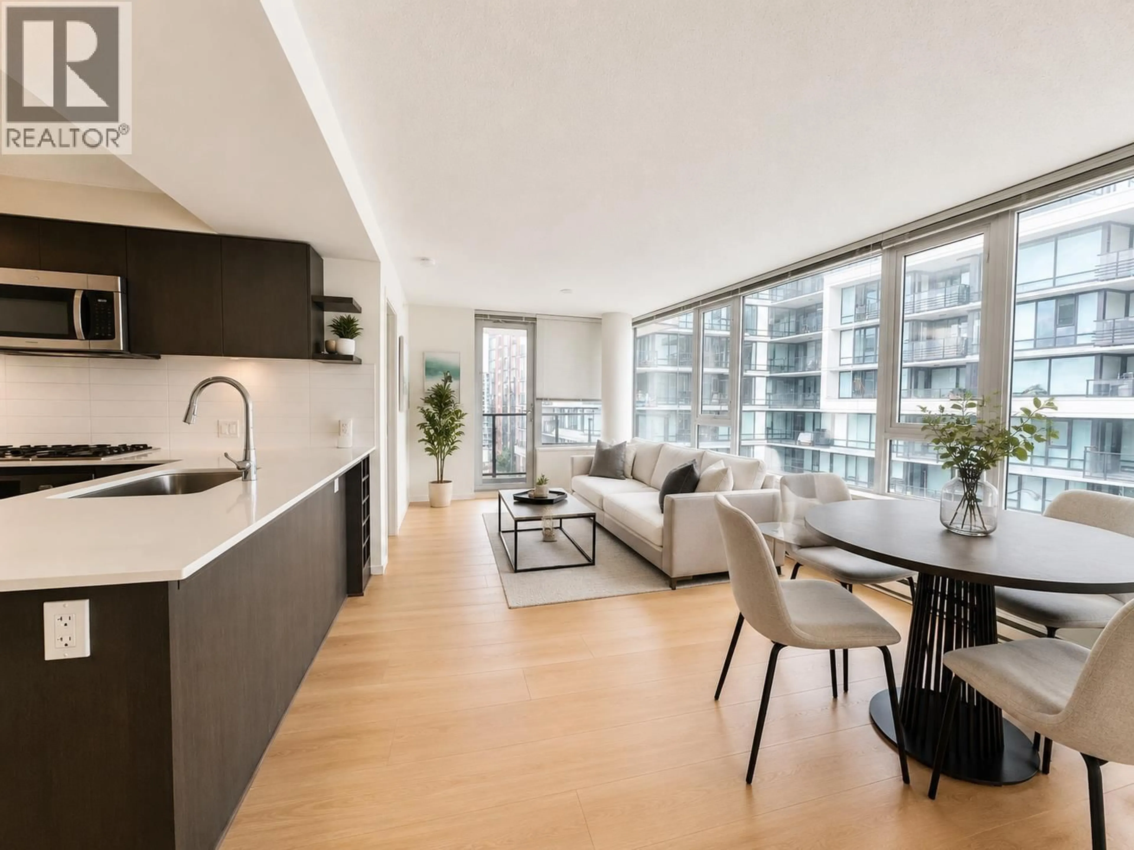 Living room with furniture, unknown for 1206 - 7733 FIRBRIDGE WAY, Richmond British Columbia V6X0M7