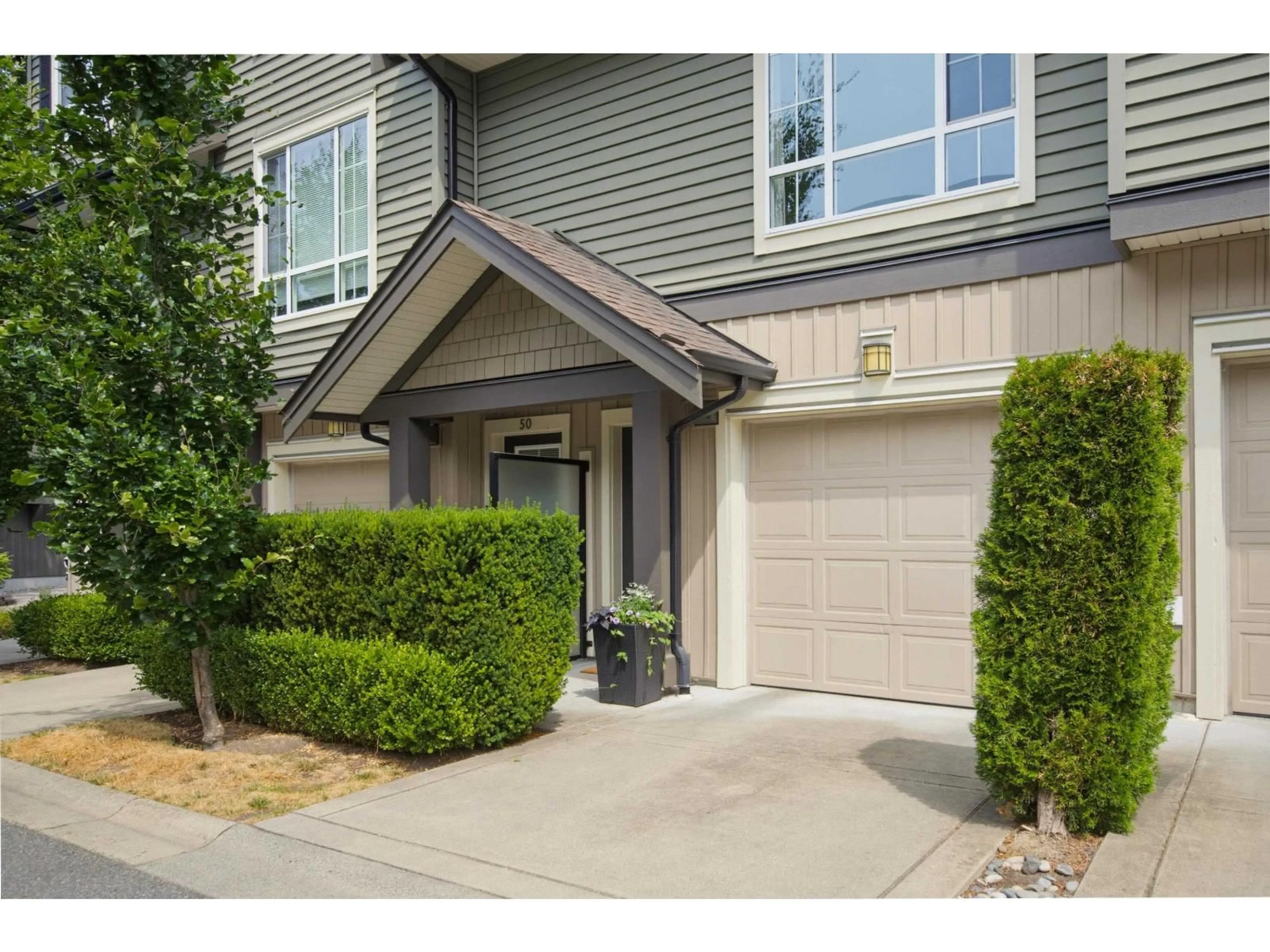 Home with vinyl exterior material, street for 51 - 4967 220 STREET, Langley British Columbia V3A0G3