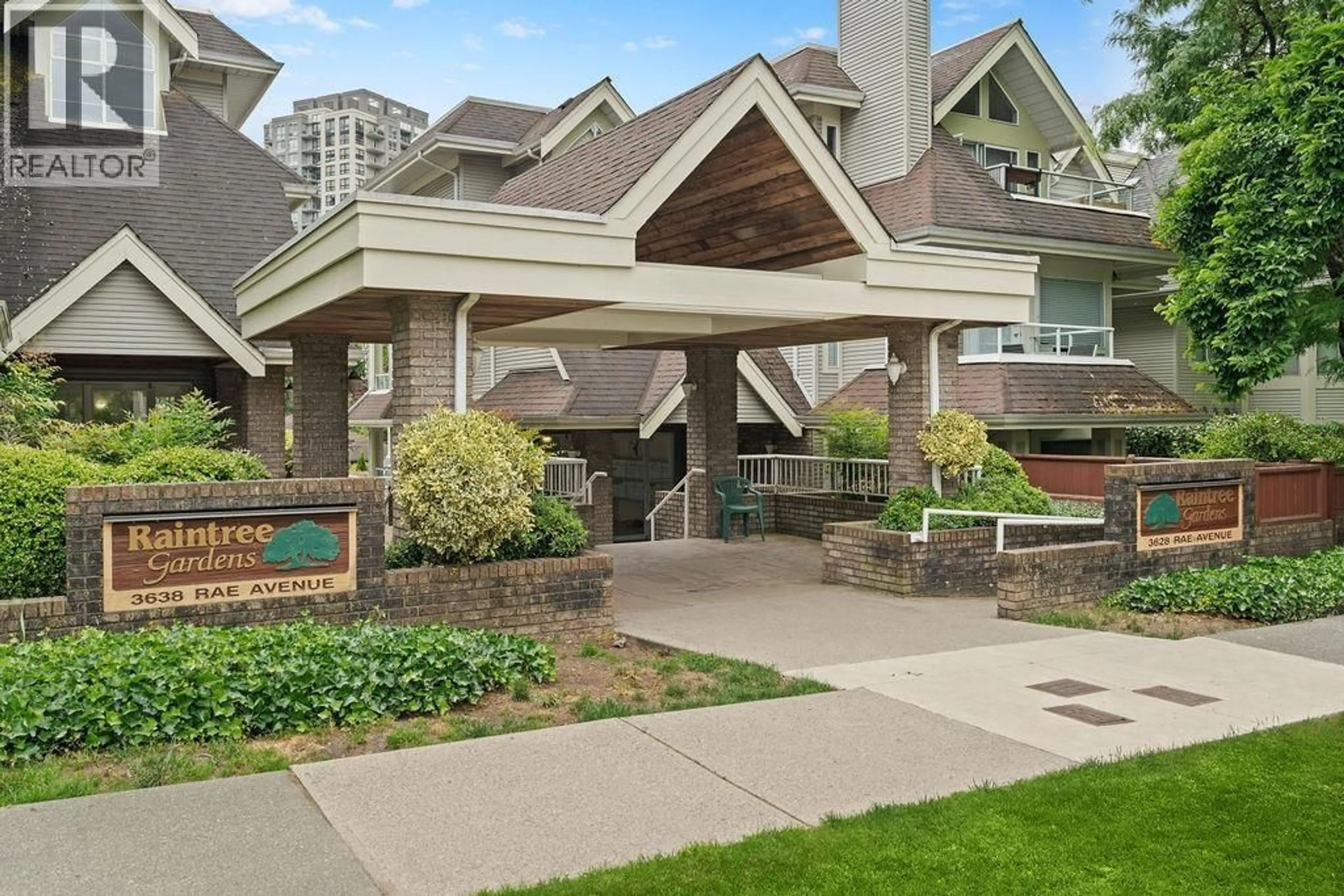 Patio, mountain view for 211 - 3628 RAE AVENUE, Vancouver British Columbia V5R2P5