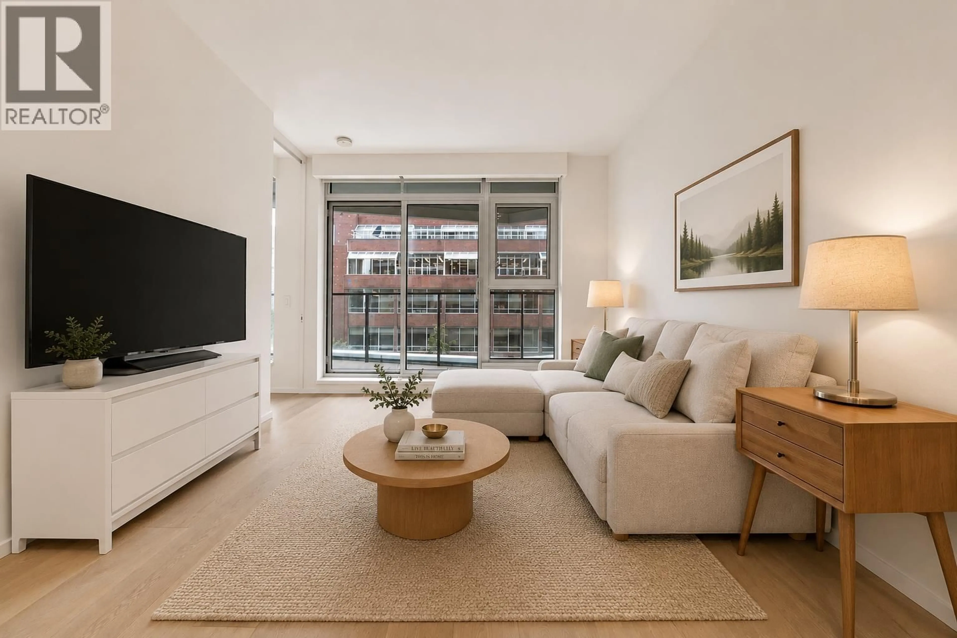 Living room with furniture, unknown for 605 - 889 PACIFIC STREET, Vancouver British Columbia V6Z1C3