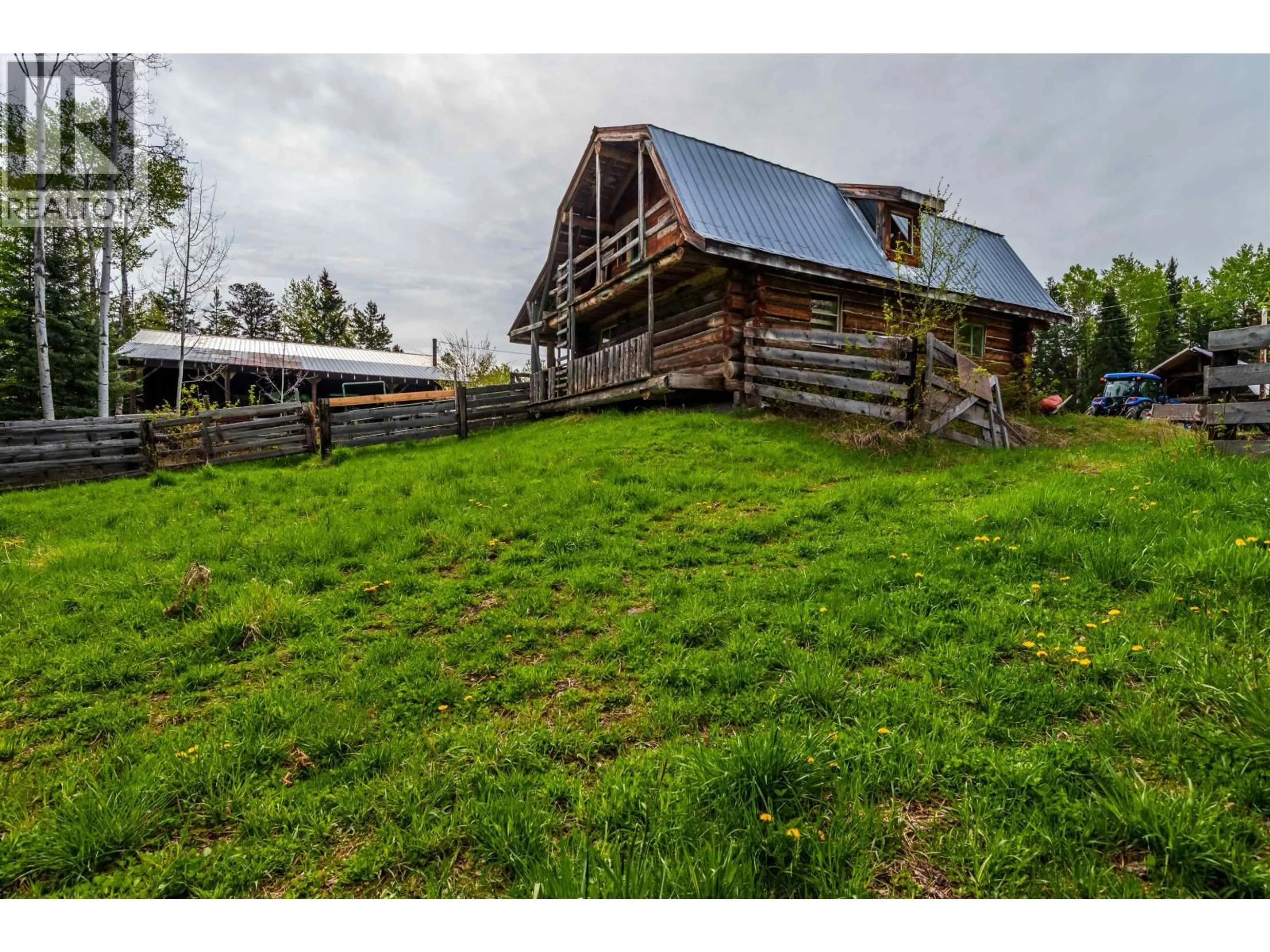A pic from outside/outdoor area/front of a property/back of a property/a pic from drone, mountain view for 7497 LITTLE FORT 24 HIGHWAY, Bridge Lake British Columbia V0K1X2