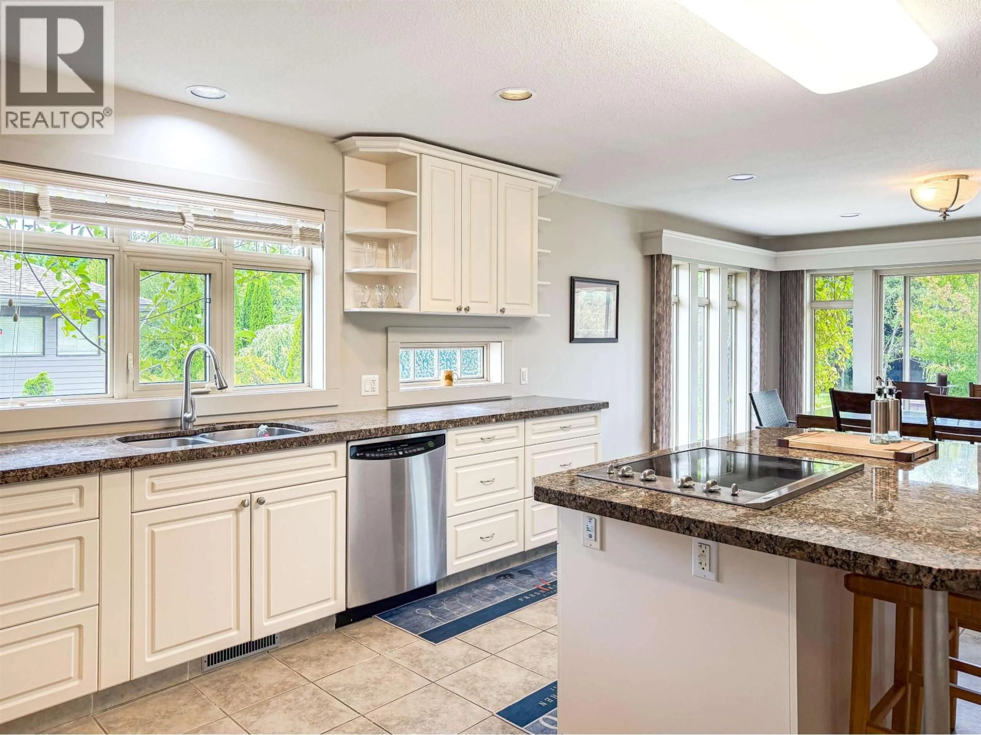 Open concept kitchen, ceramic/tile floor for 62 WAKITA AVENUE, Kitimat British Columbia V8C2S2