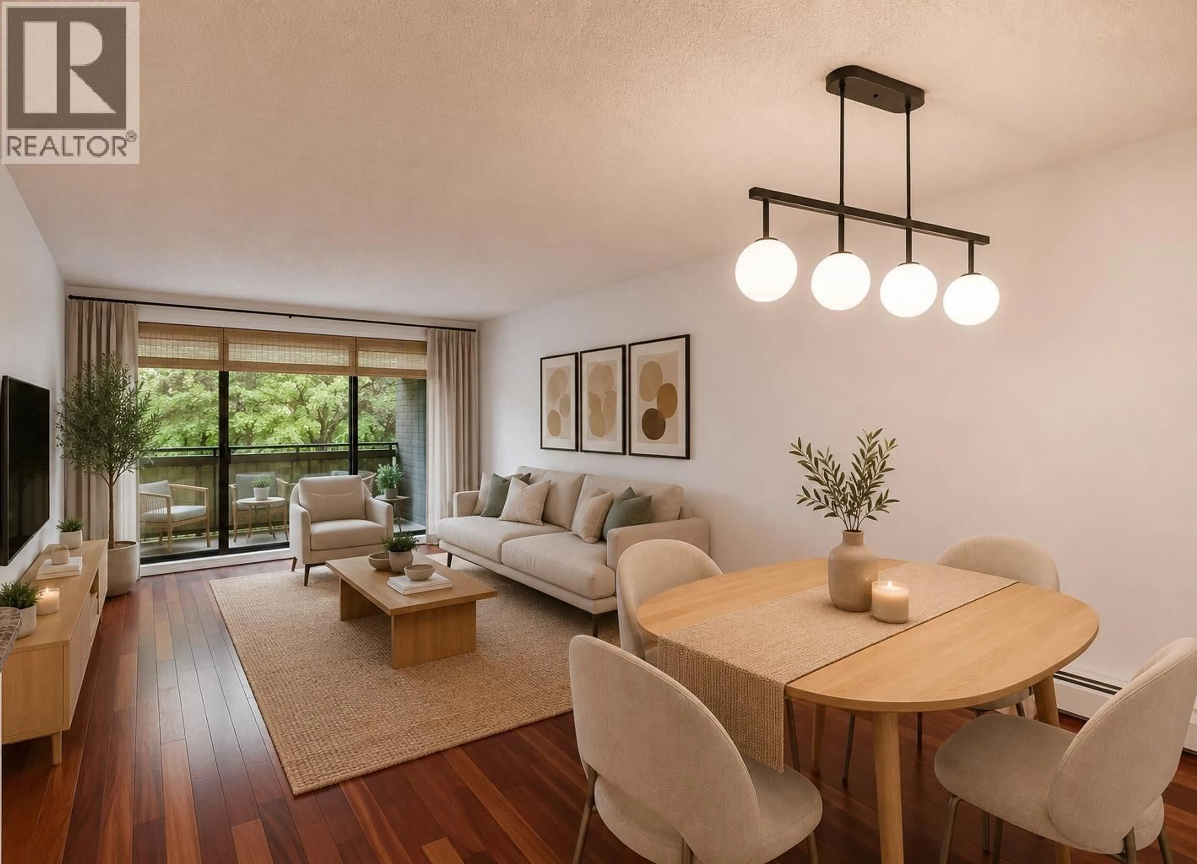 Living room with furniture, wood/laminate floor for 309 - 1710 13TH AVENUE, Vancouver British Columbia V6J2H1
