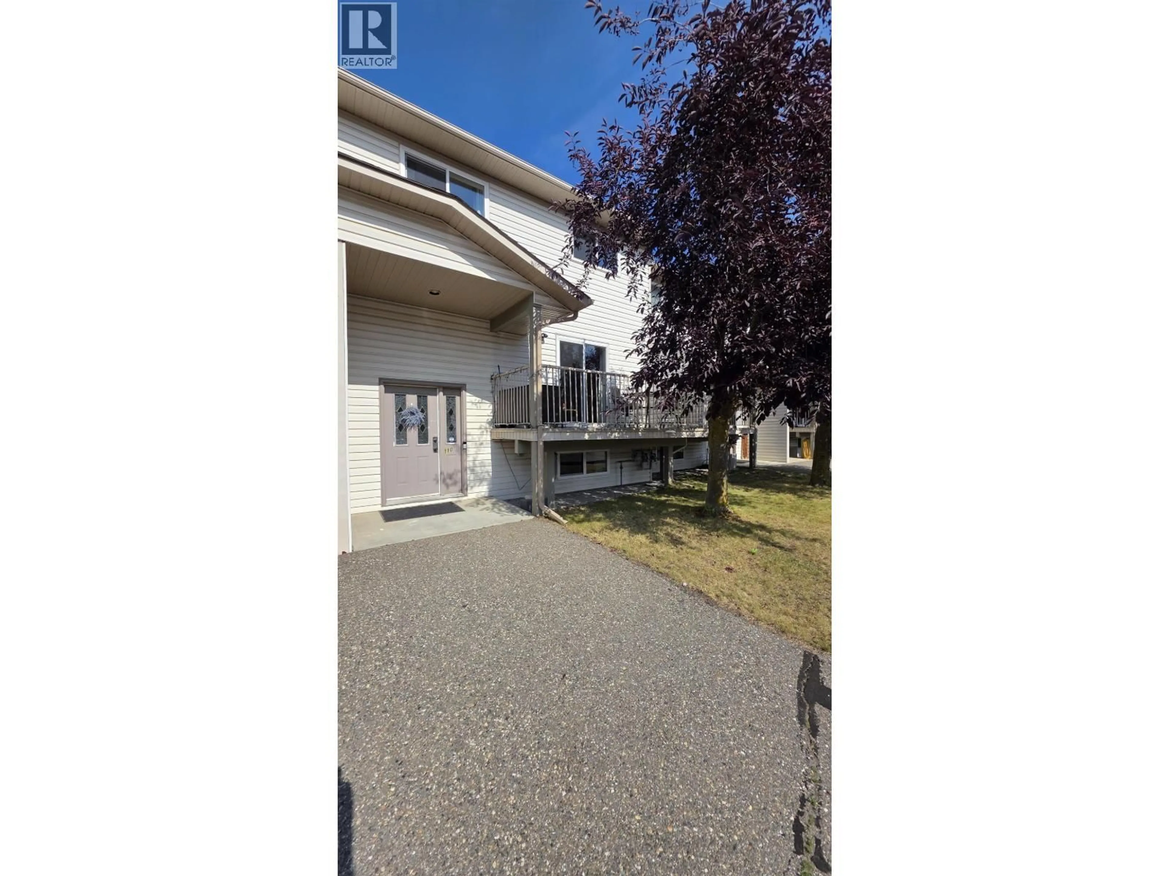 A pic from outside/outdoor area/front of a property/back of a property/a pic from drone, street for 110 - 4025 22ND AVENUE, Prince George British Columbia V2N4Y9