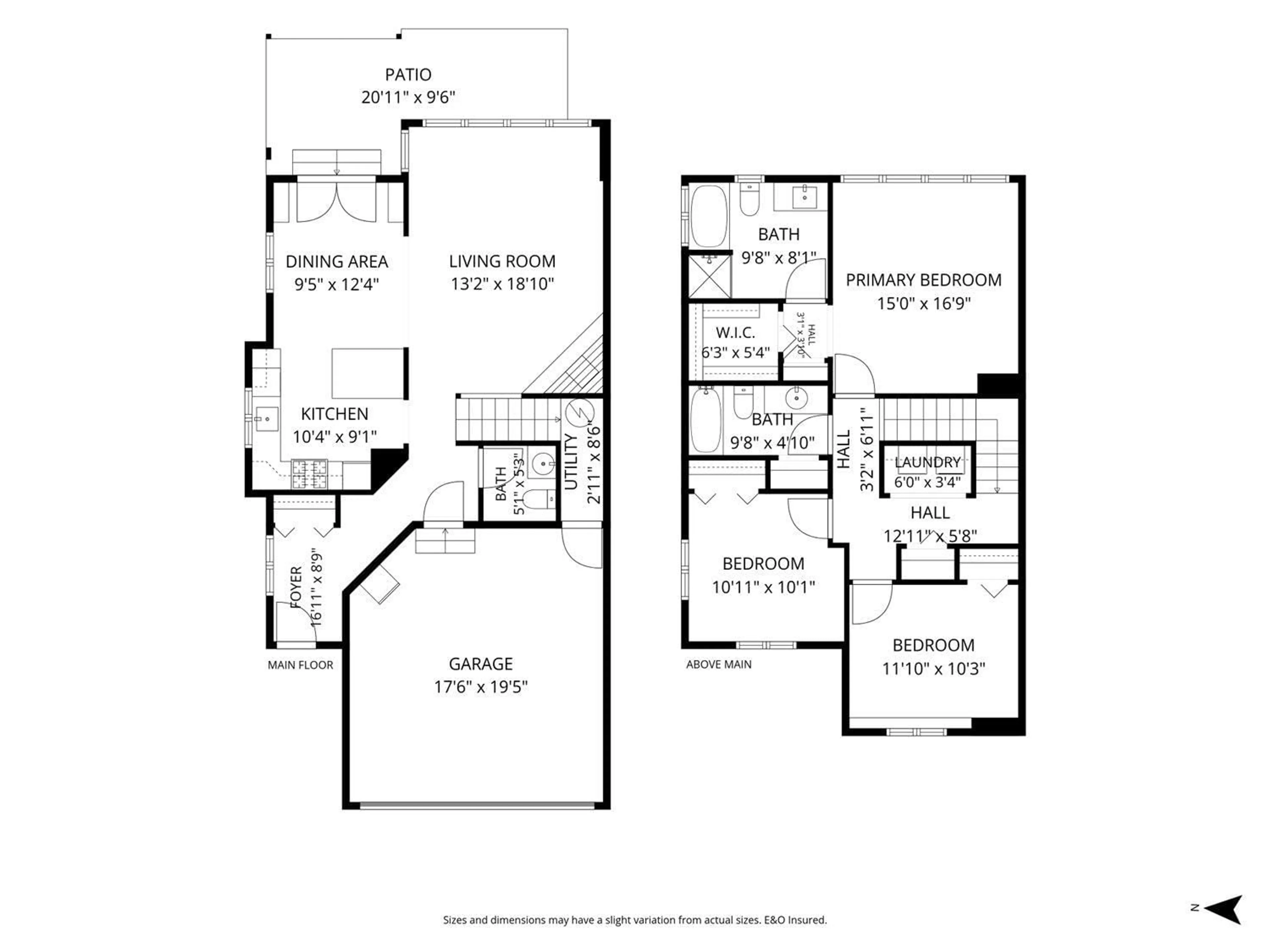 Floor plan for 9 - 46150 RIVERSIDE DRIVE, Chilliwack British Columbia V2P3K9