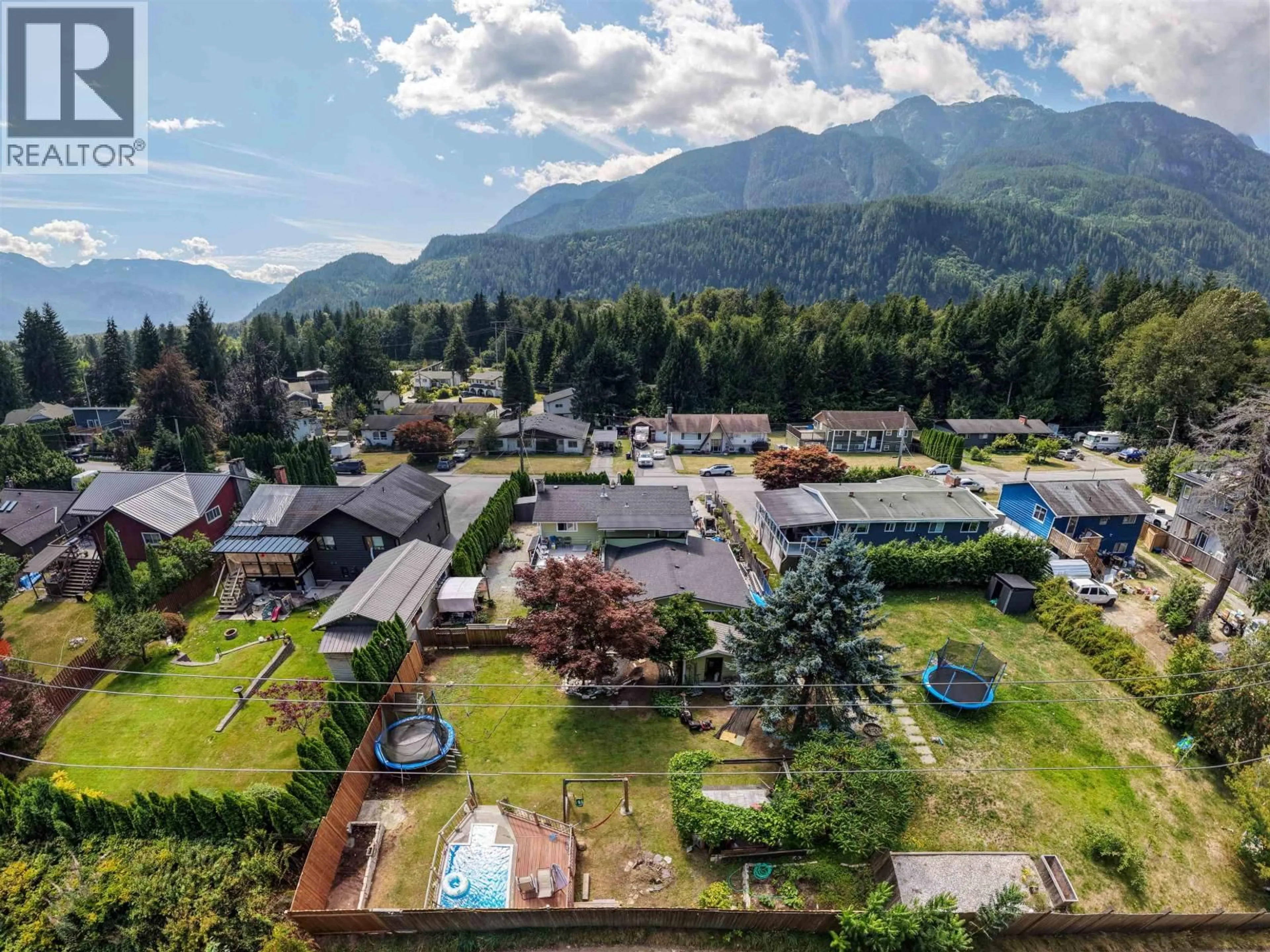 A pic from outside/outdoor area/front of a property/back of a property/a pic from drone, mountain view for 42056 BIRKEN ROAD, Squamish British Columbia V0N1H0