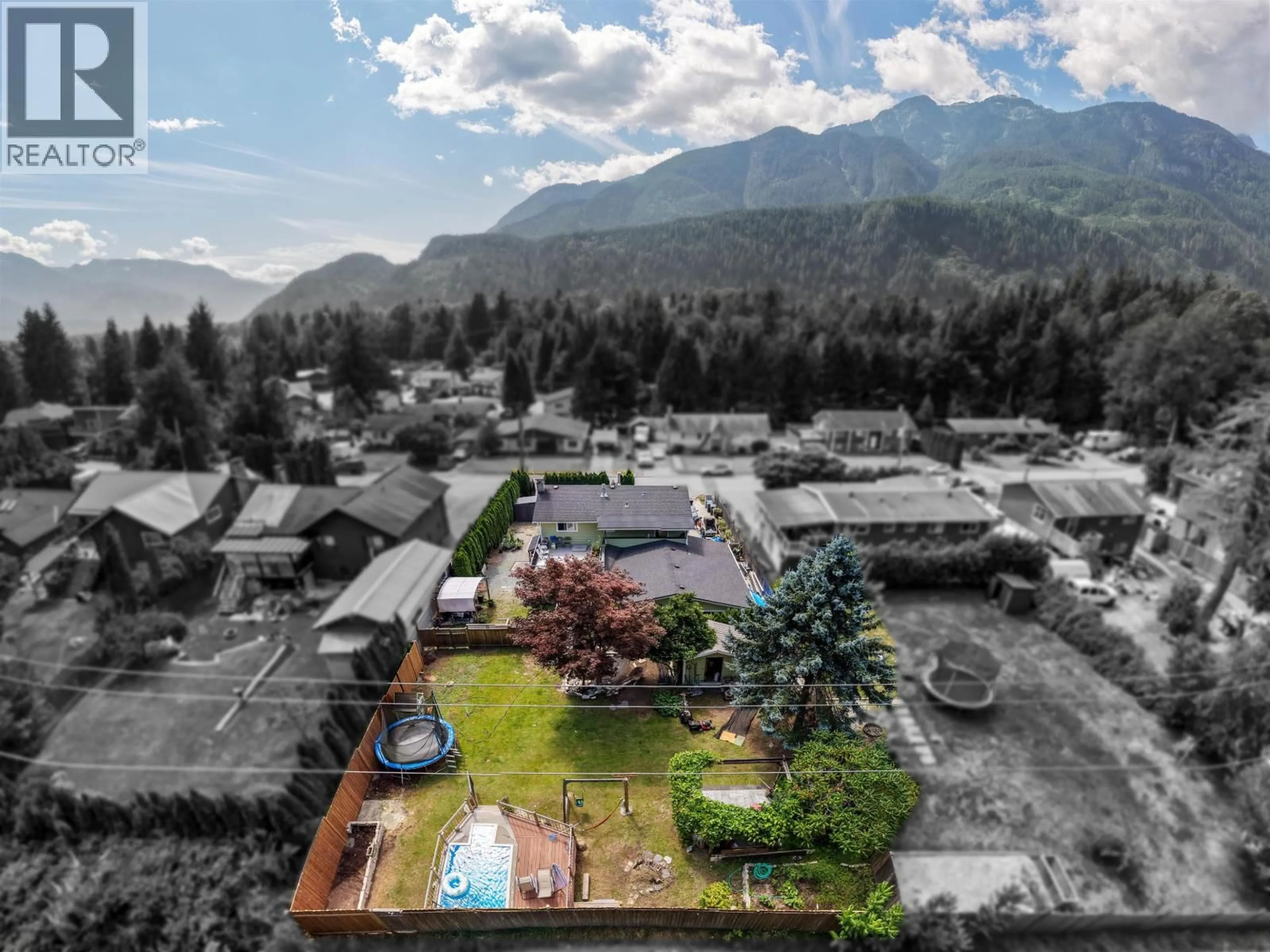 A pic from outside/outdoor area/front of a property/back of a property/a pic from drone, mountain view for 42056 BIRKEN ROAD, Squamish British Columbia V0N1H0