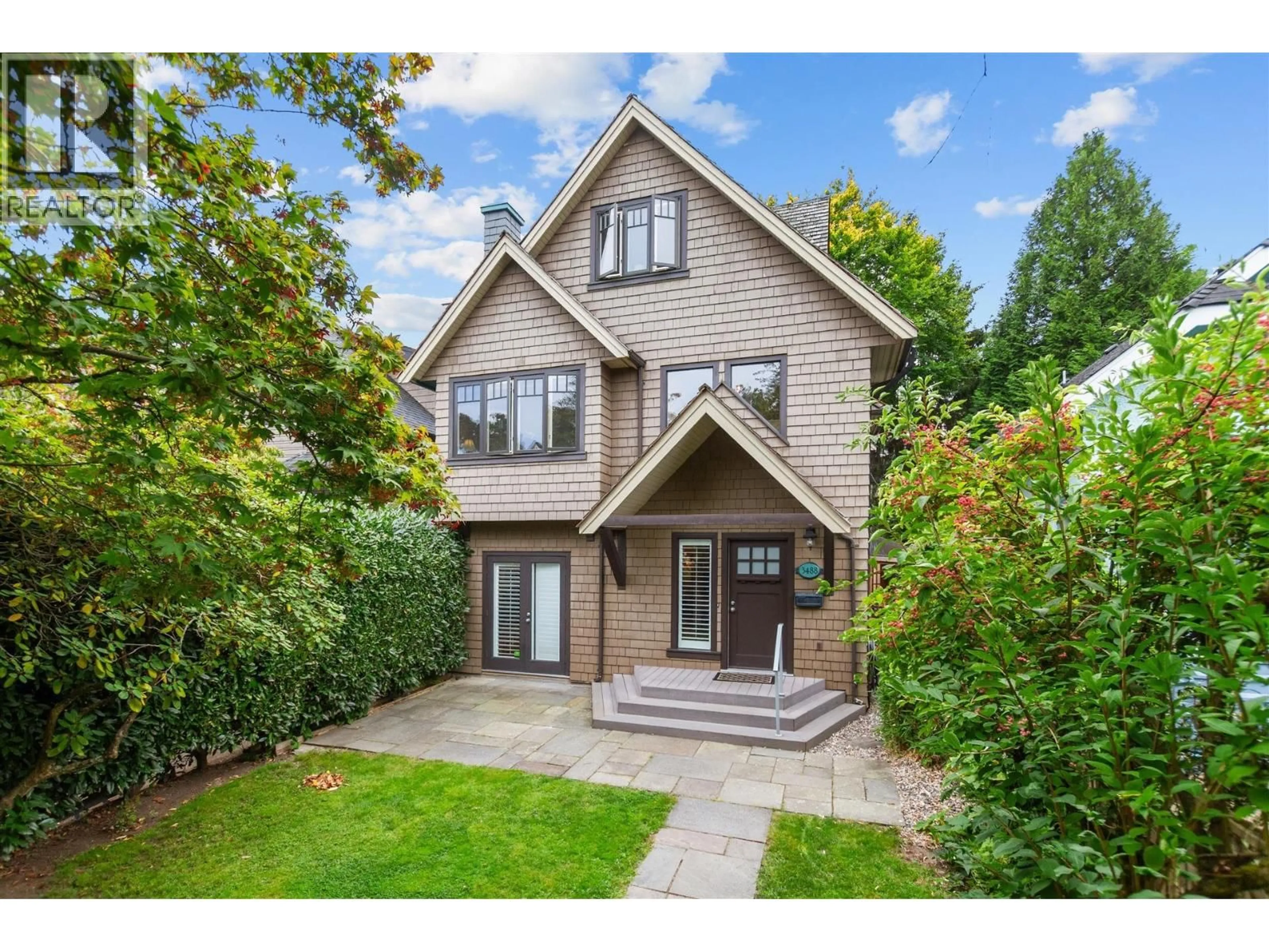 Home with brick exterior material, street for 3488 3RD AVENUE, Vancouver British Columbia V6R1L5