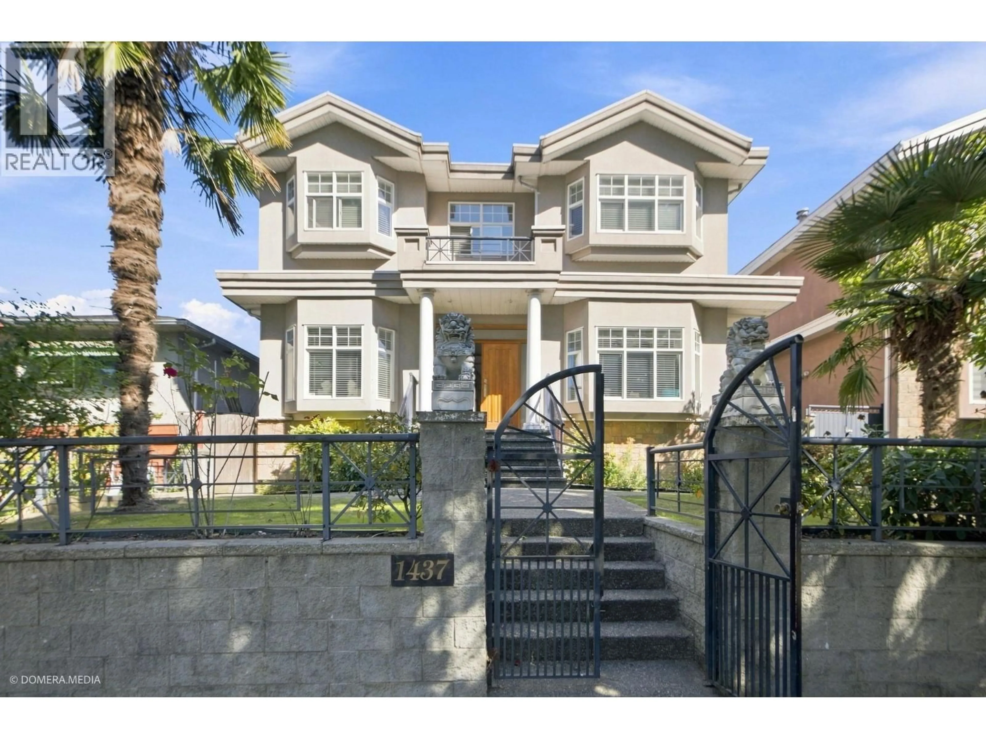 Home with brick exterior material, street for 1437 58TH AVENUE, Vancouver British Columbia V5P2B9