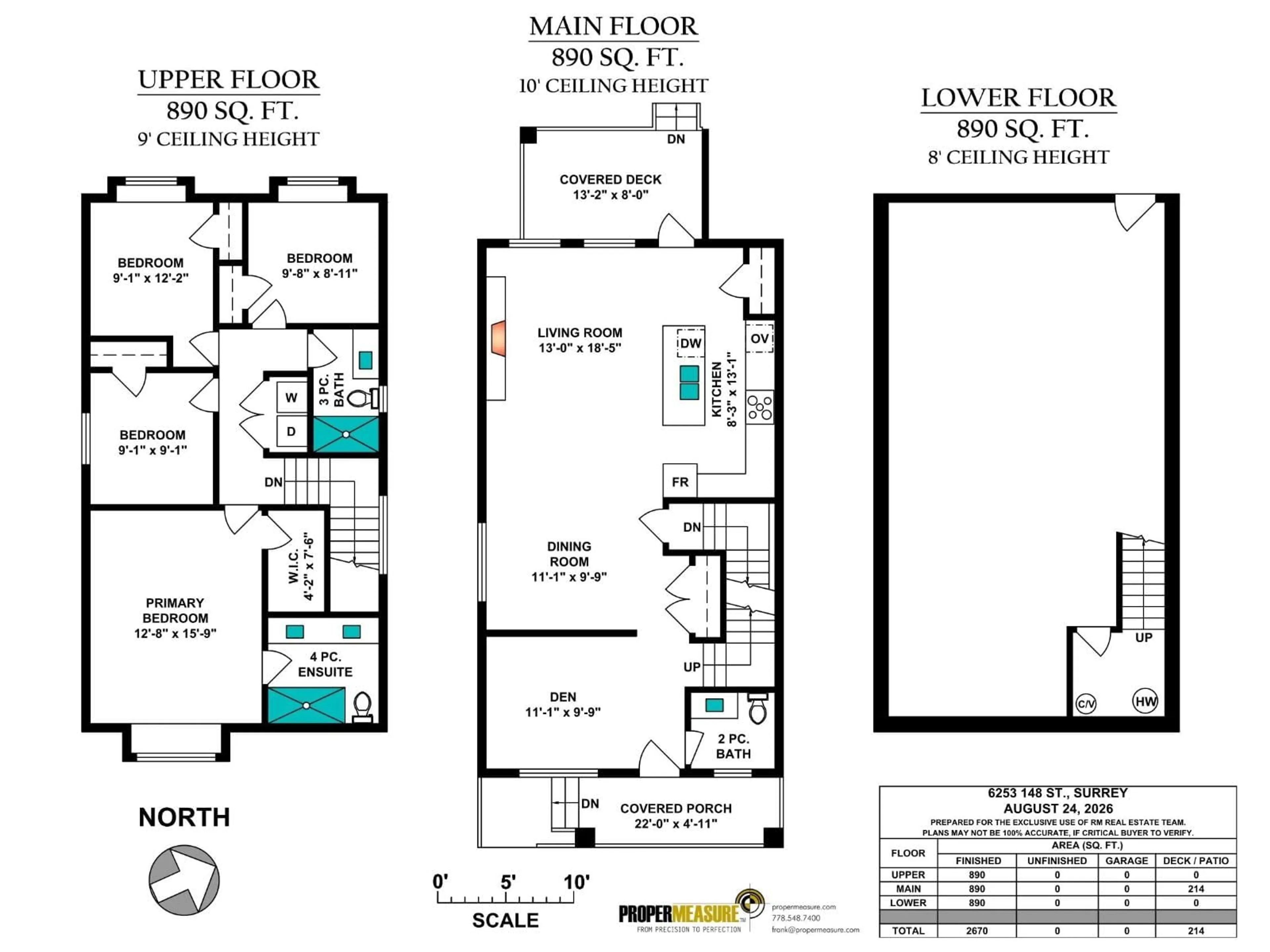 Floor plan for 6253 148 STREET, Surrey British Columbia V3S2L1