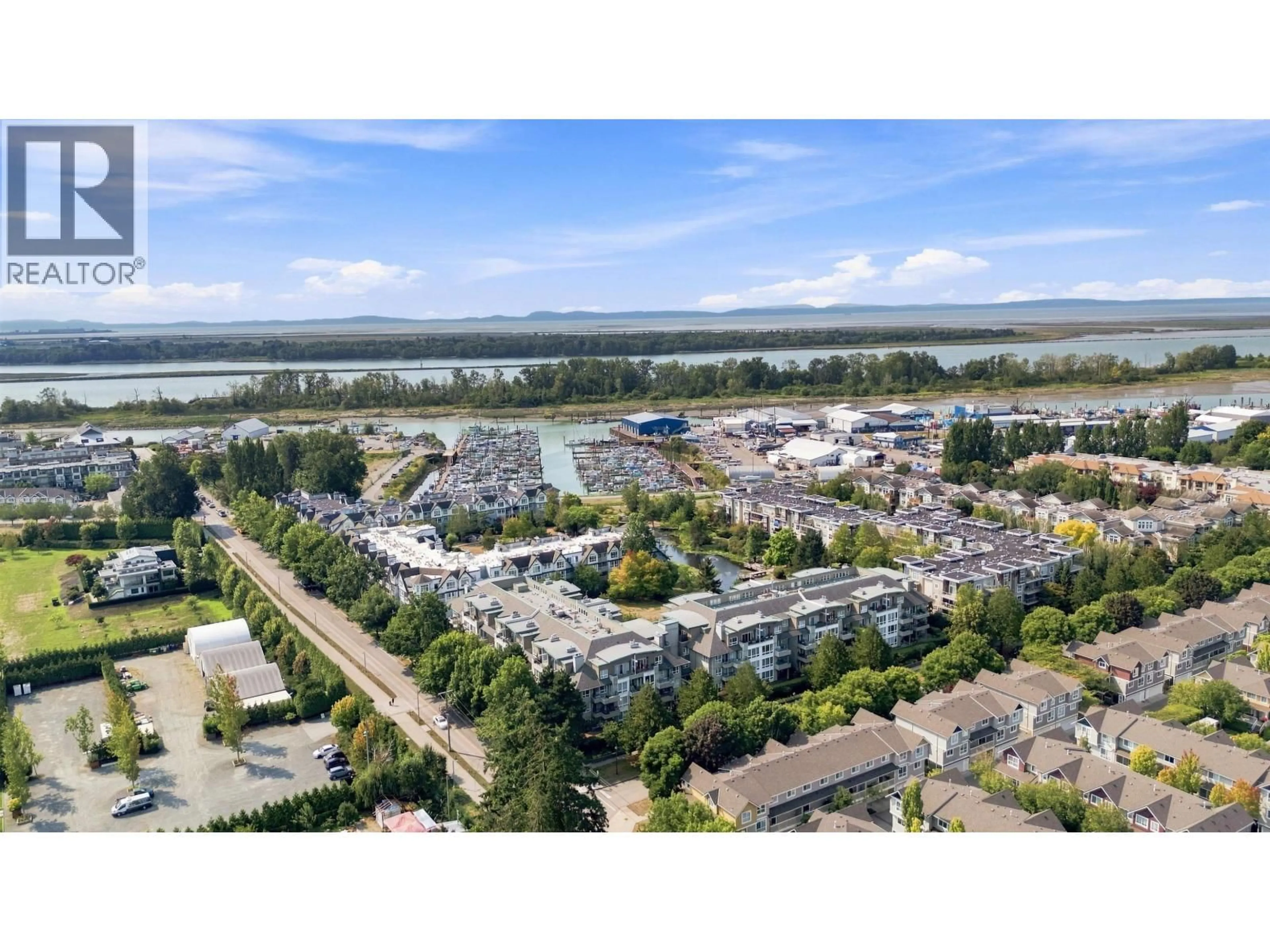 A pic from outside/outdoor area/front of a property/back of a property/a pic from drone, unknown for 206 - 5800 ANDREWS ROAD, Richmond British Columbia V7E6M2