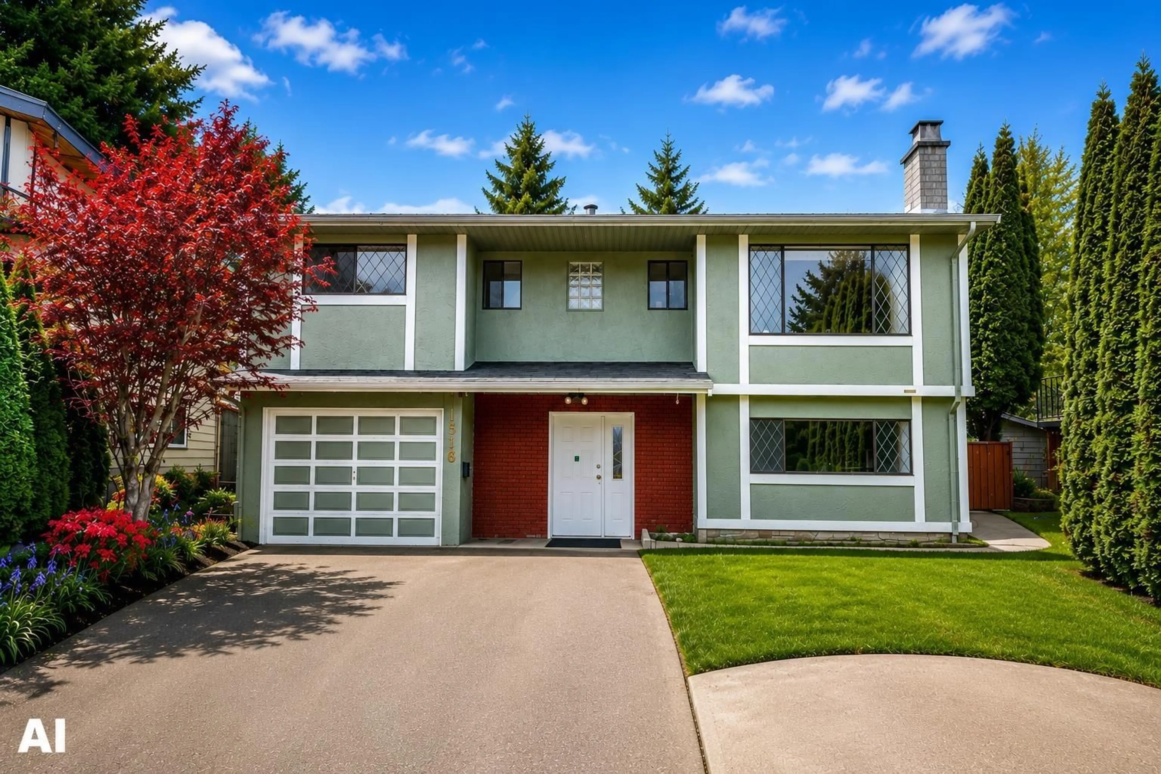 Home with vinyl exterior material, street for 11516 PARKWOOD PLACE, Delta British Columbia V4C7L1