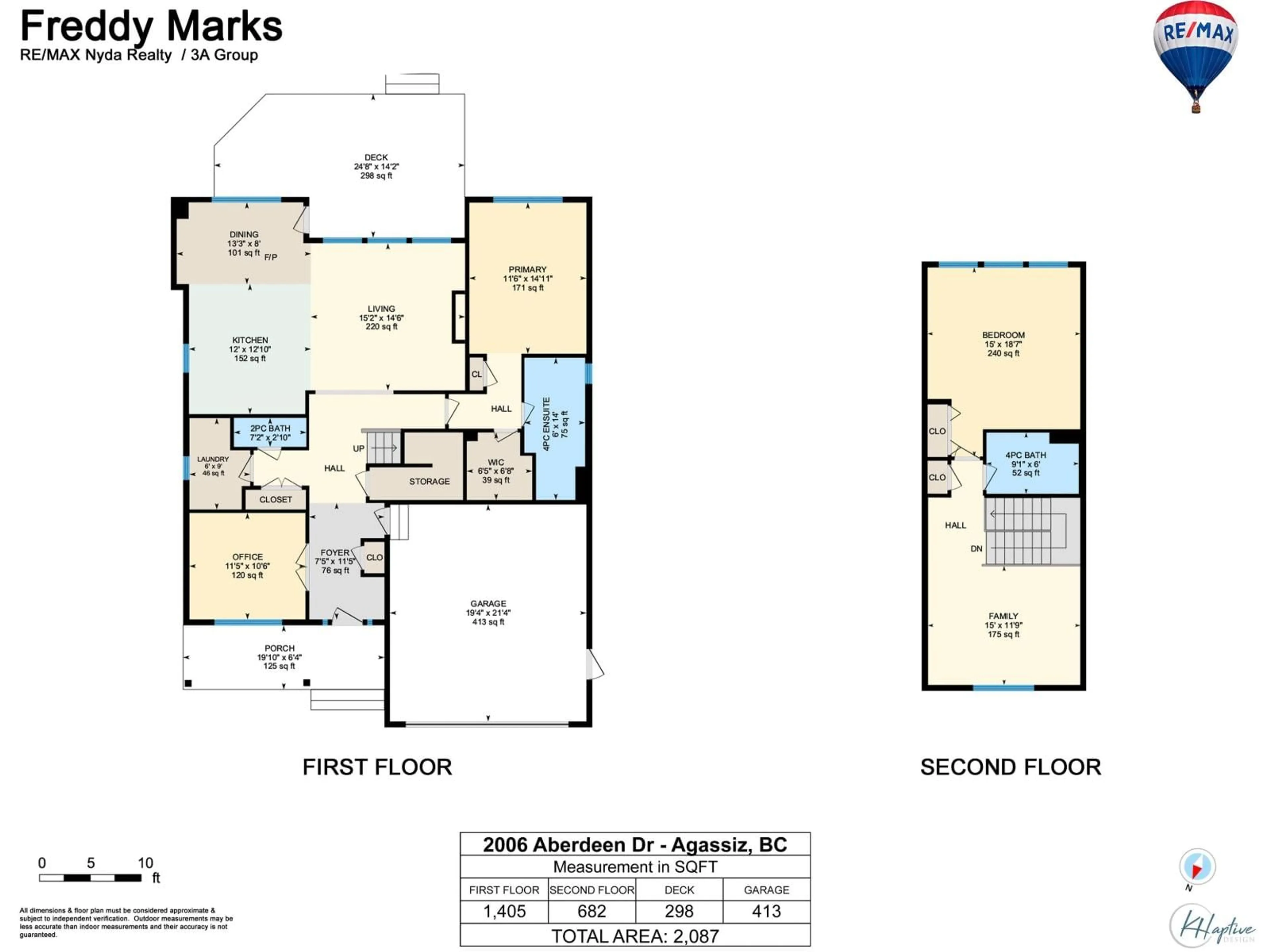 Floor plan for 2006 ABERDEEN DRIVE, Agassiz British Columbia V0M1A1