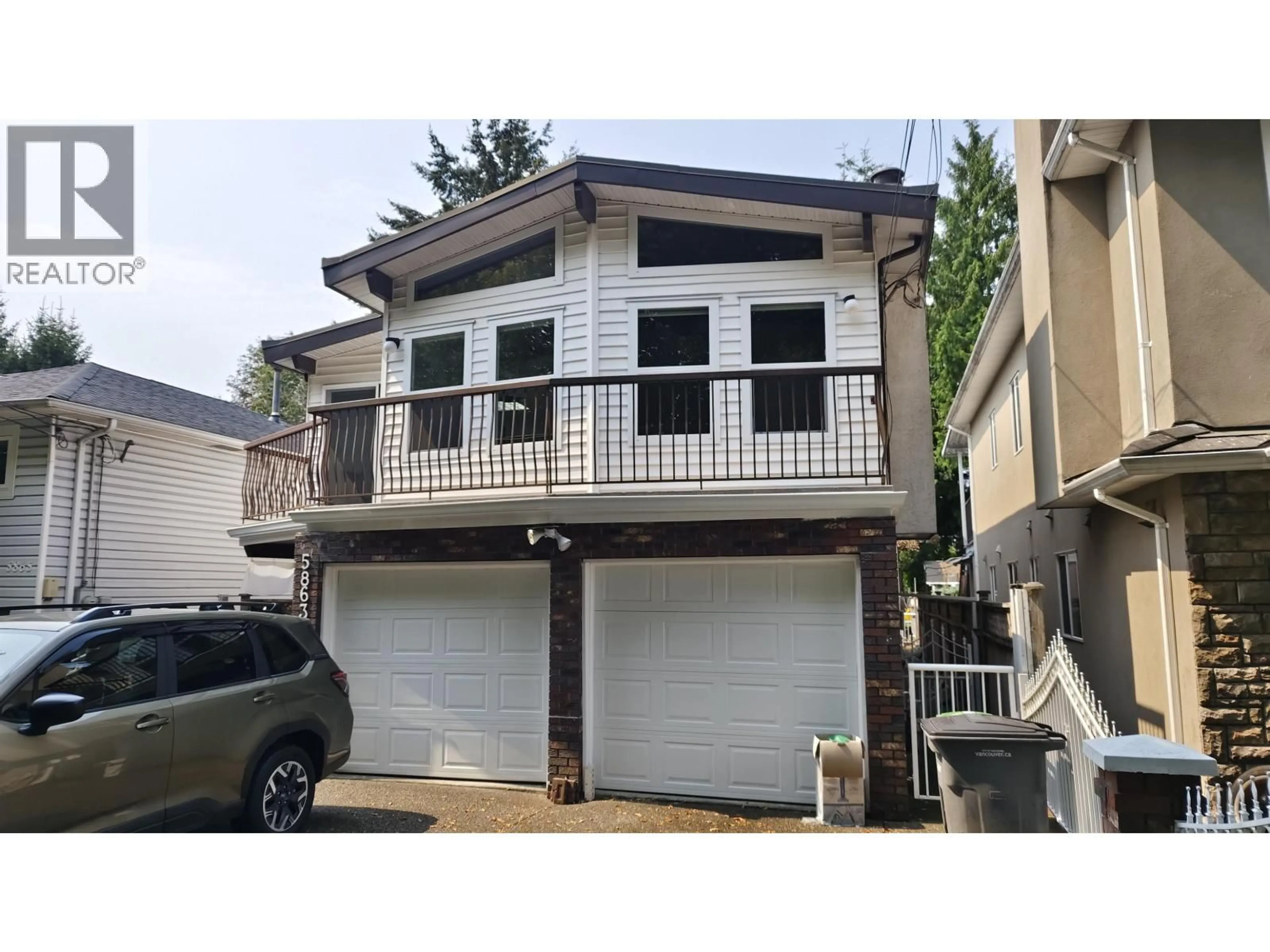 Home with vinyl exterior material, street for 5863 JOYCE STREET, Vancouver British Columbia V5R4H9