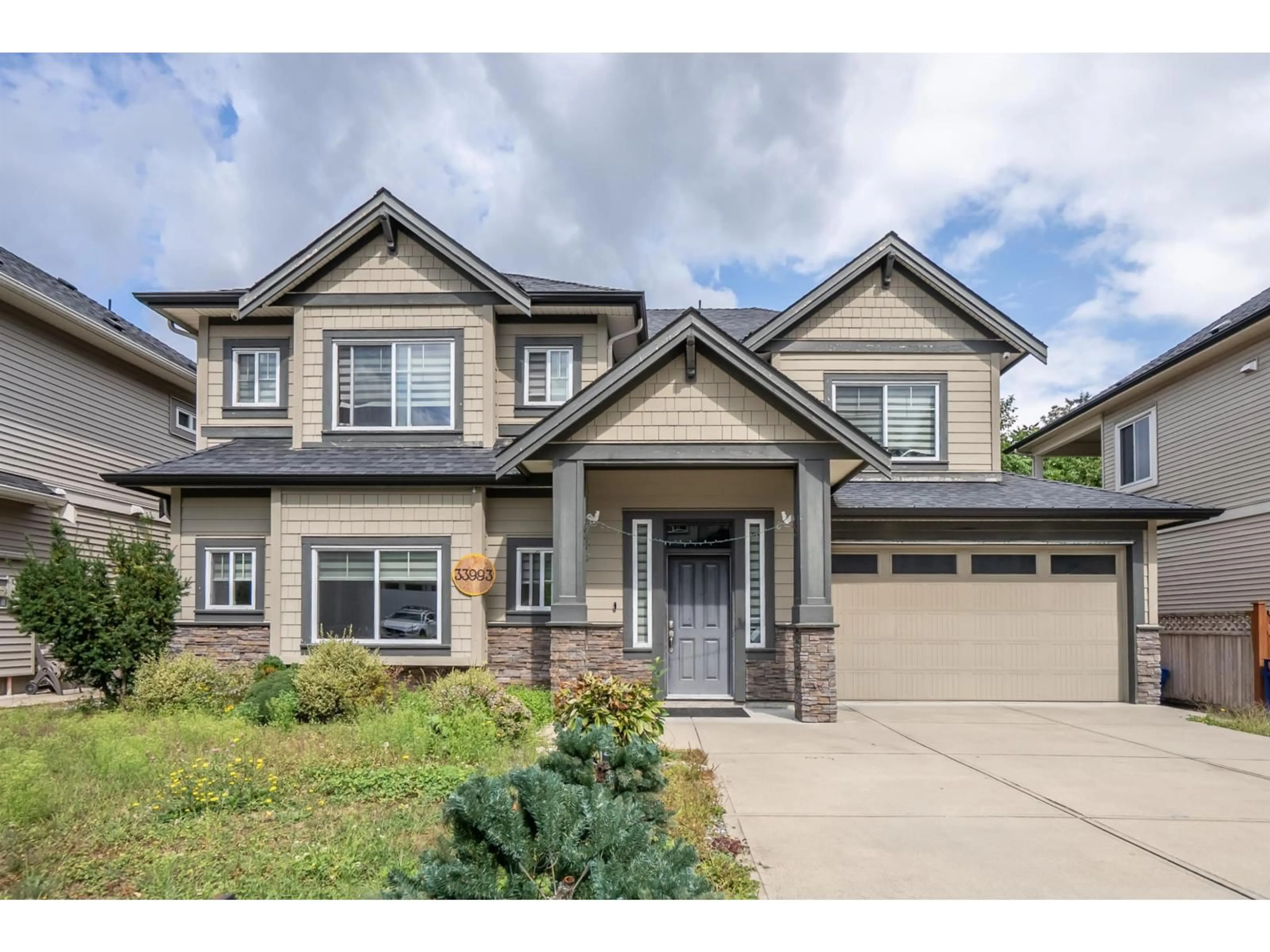 Home with brick exterior material, street for 33993 MCPHEE PLACE, Mission British Columbia V2V0E7