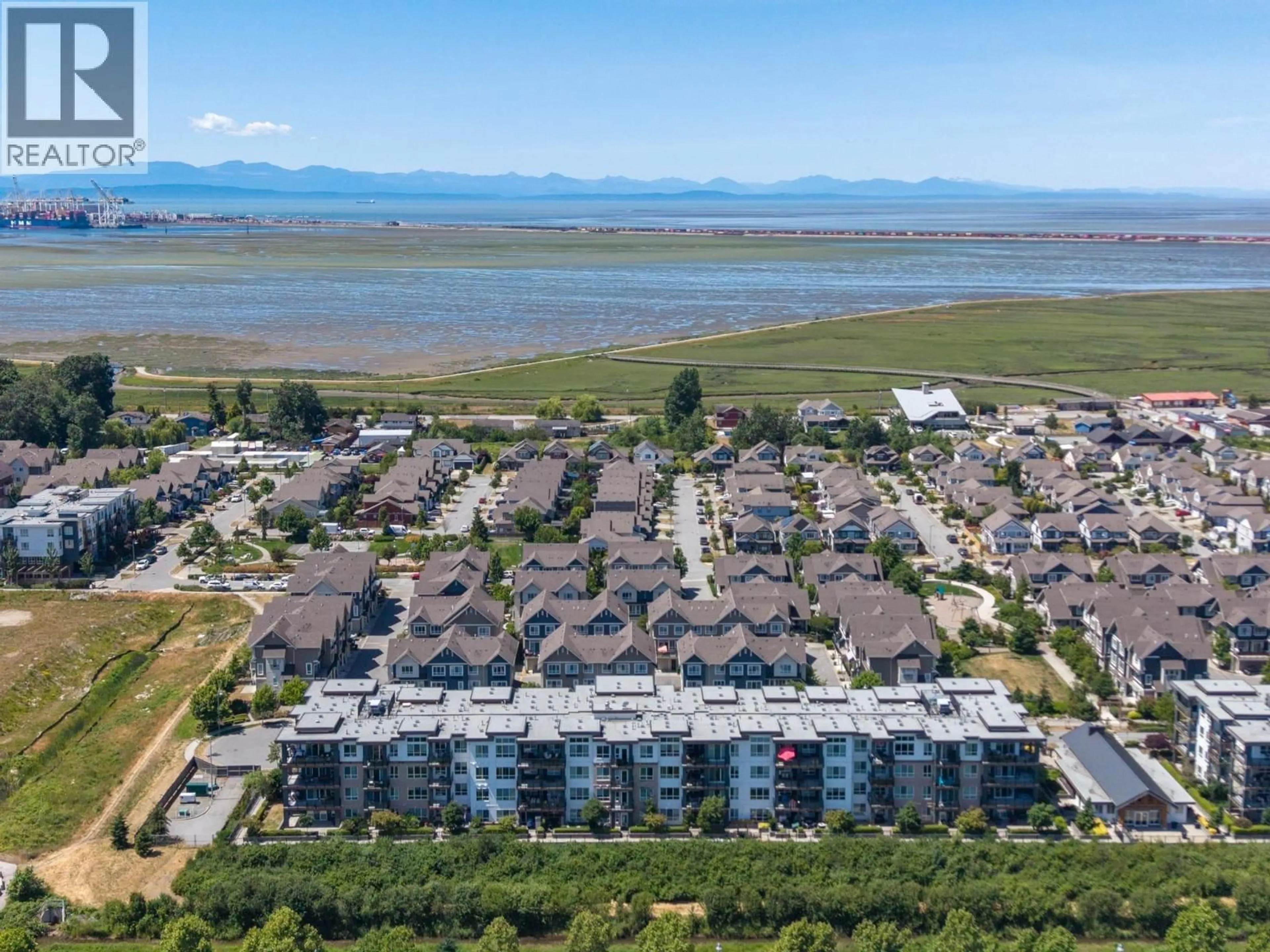 A pic from outside/outdoor area/front of a property/back of a property/a pic from drone, water/lake/river/ocean view for 413 - 1792 STARLING DRIVE, Tsawwassen British Columbia V4M0E4