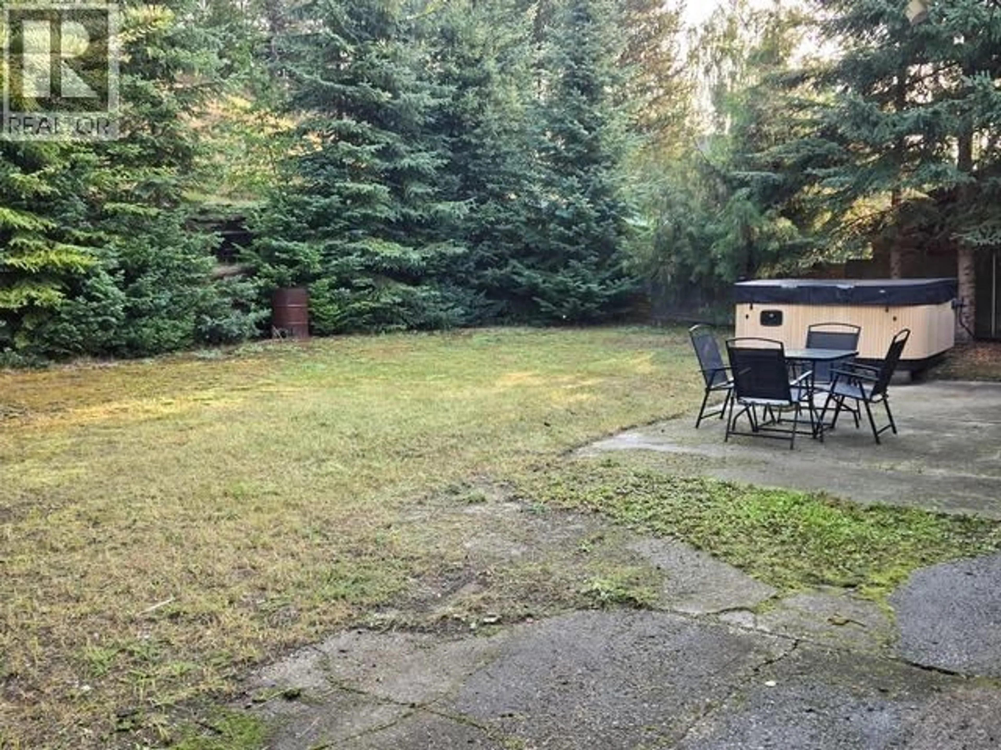Patio, forest/trees view for 2122 O' KEEFE AVENUE, Prince George British Columbia V2K1K9