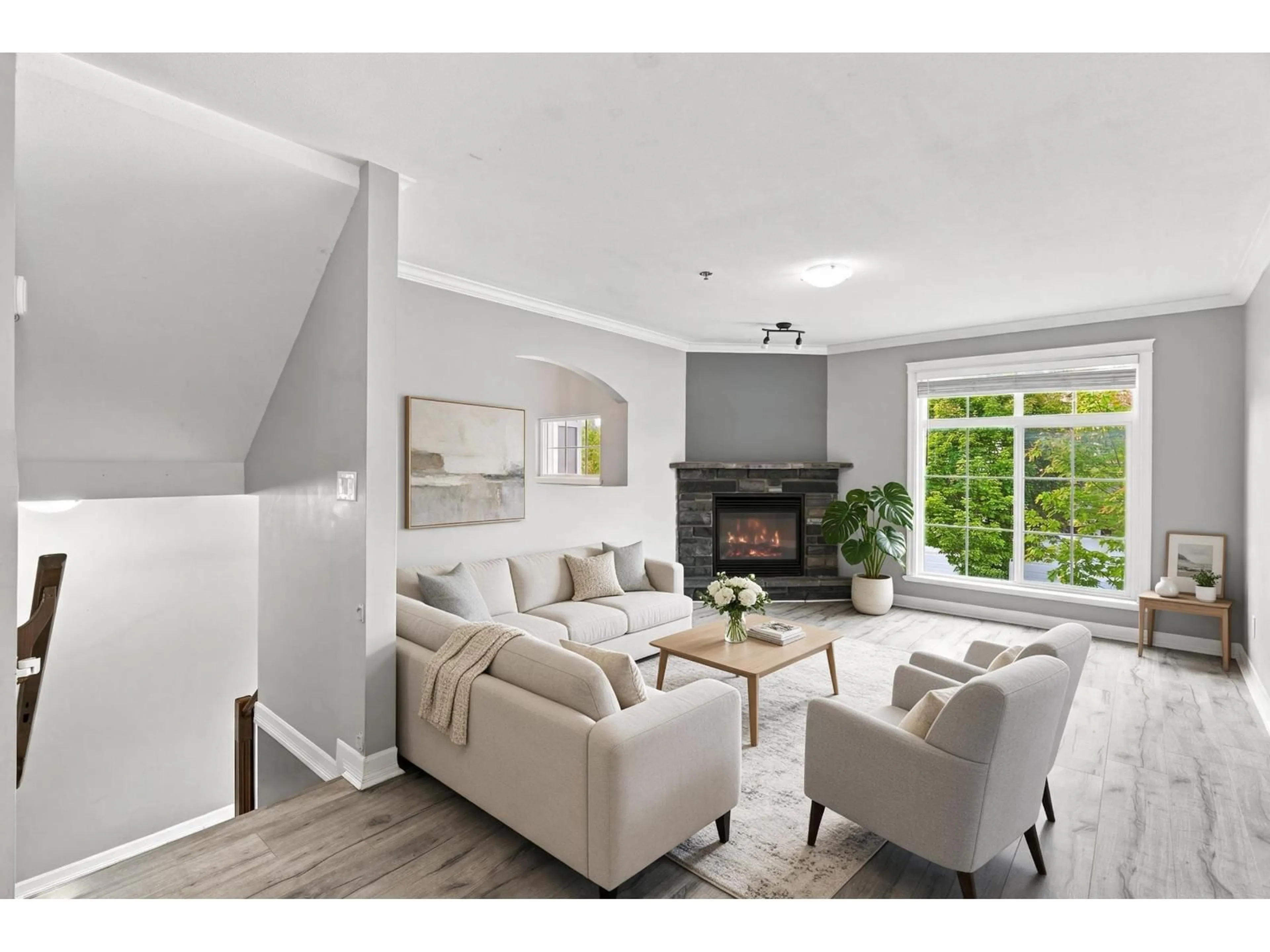 Living room with furniture, unknown for 6 - 46832 HUDSON ROAD, Chilliwack British Columbia V2R0L9