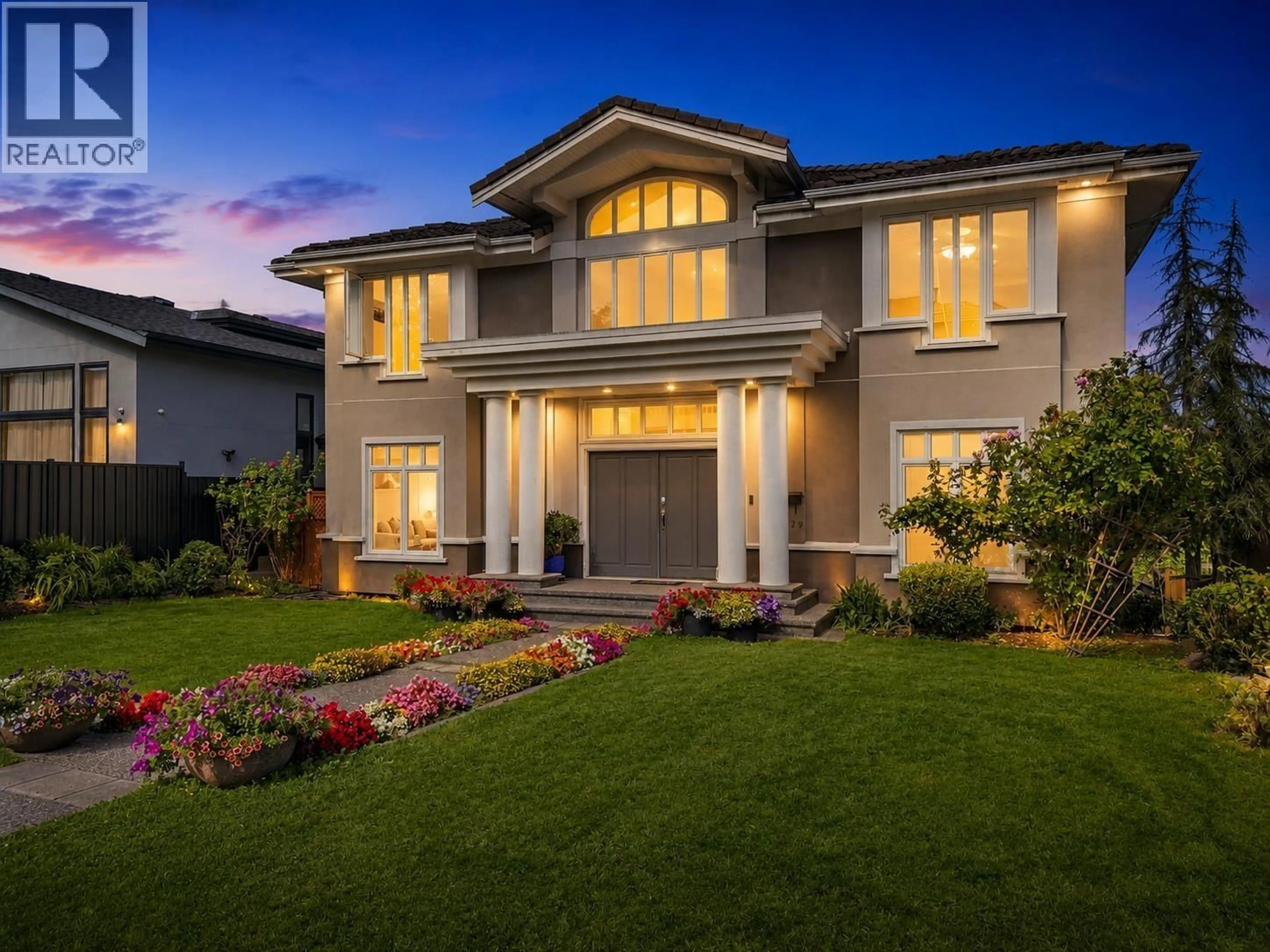 Home with brick exterior material, street for 4229 HAZELWOOD CRESCENT, Burnaby British Columbia V5G2P9