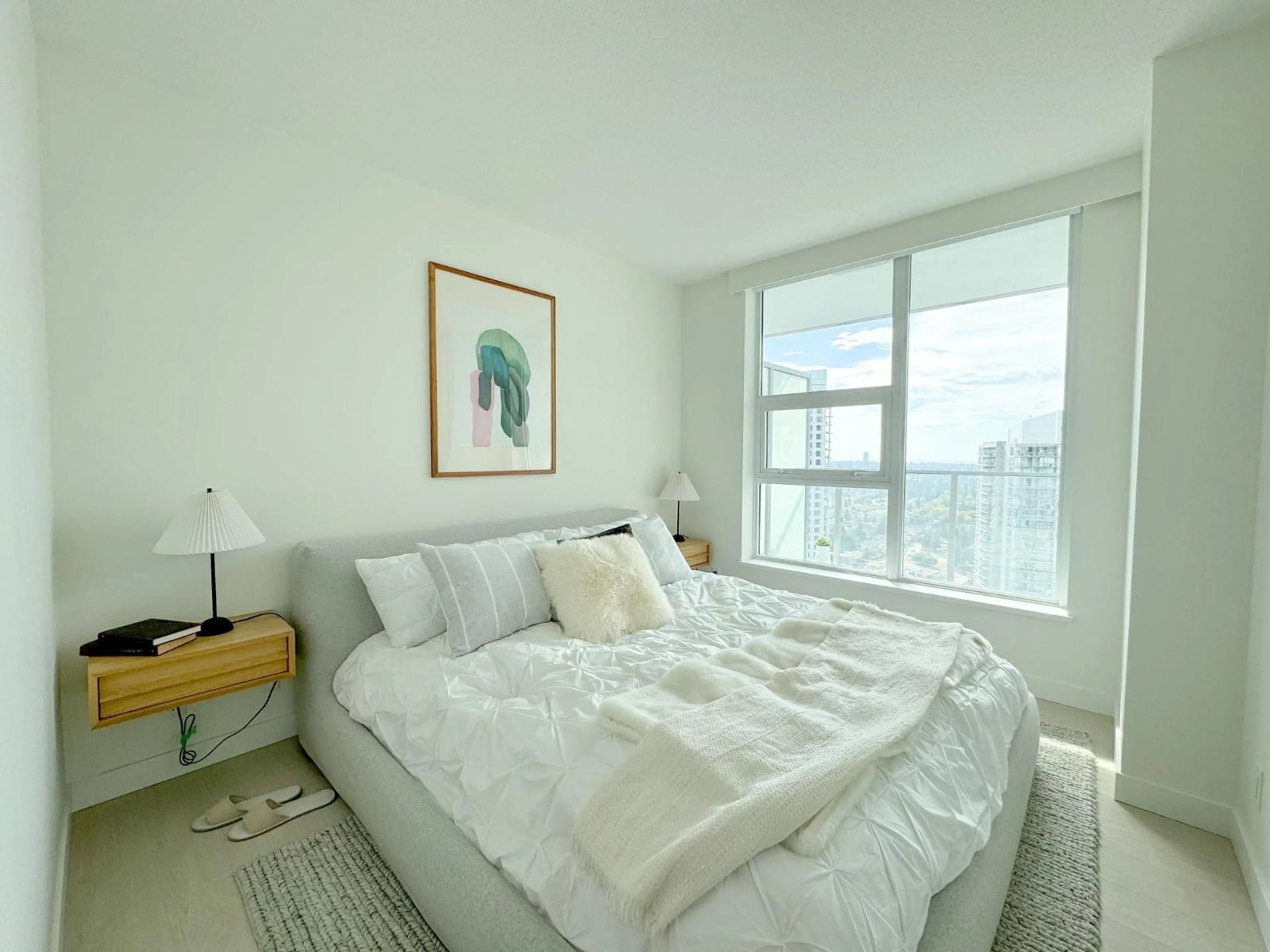 Bedroom with bed, unknown for 3406 - 13768 100 AVENUE, Surrey British Columbia V3T0V2