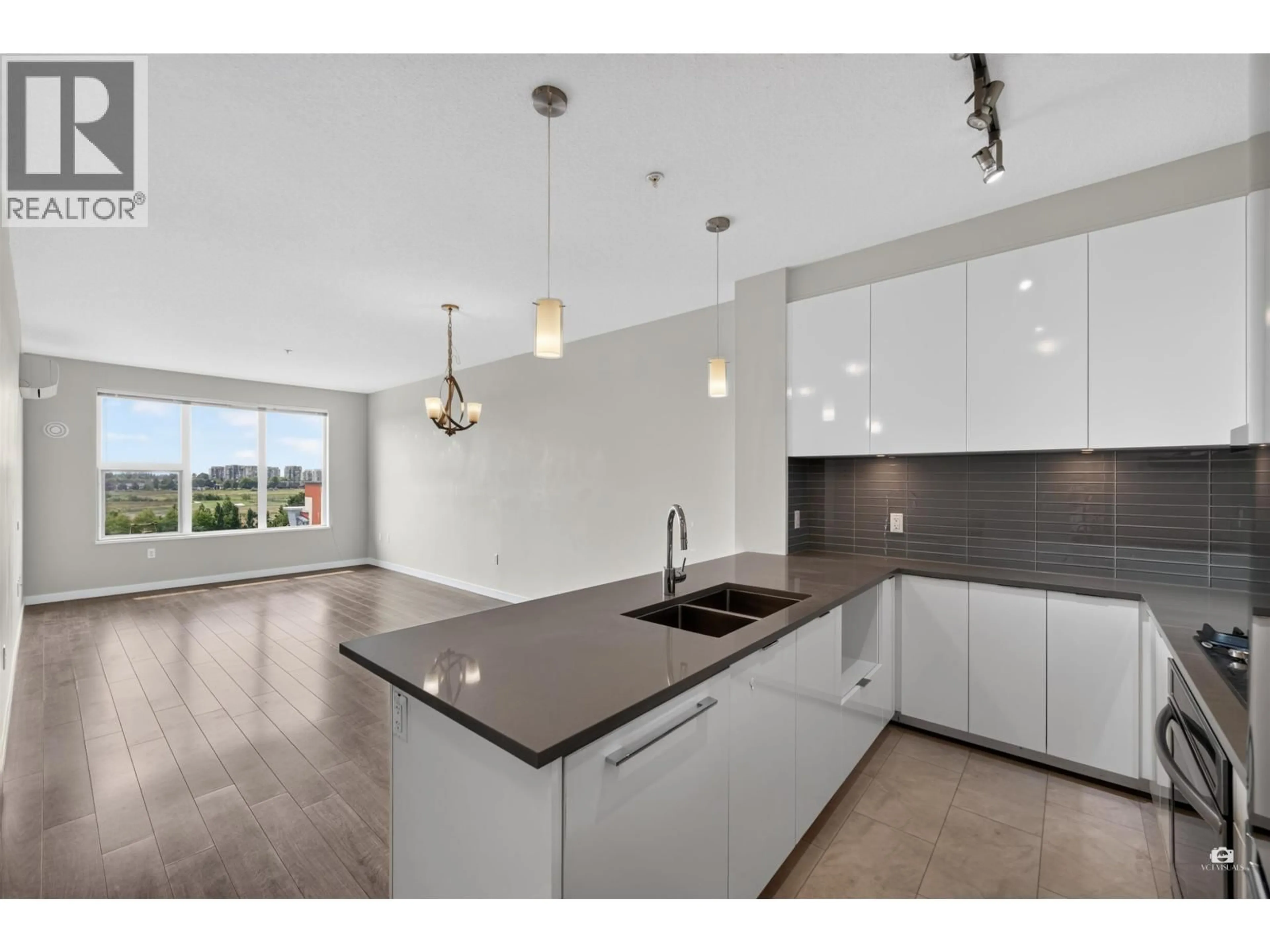 Open concept kitchen, unknown for 603 - 9399 ALEXANDRA ROAD, Richmond British Columbia V6X0L7