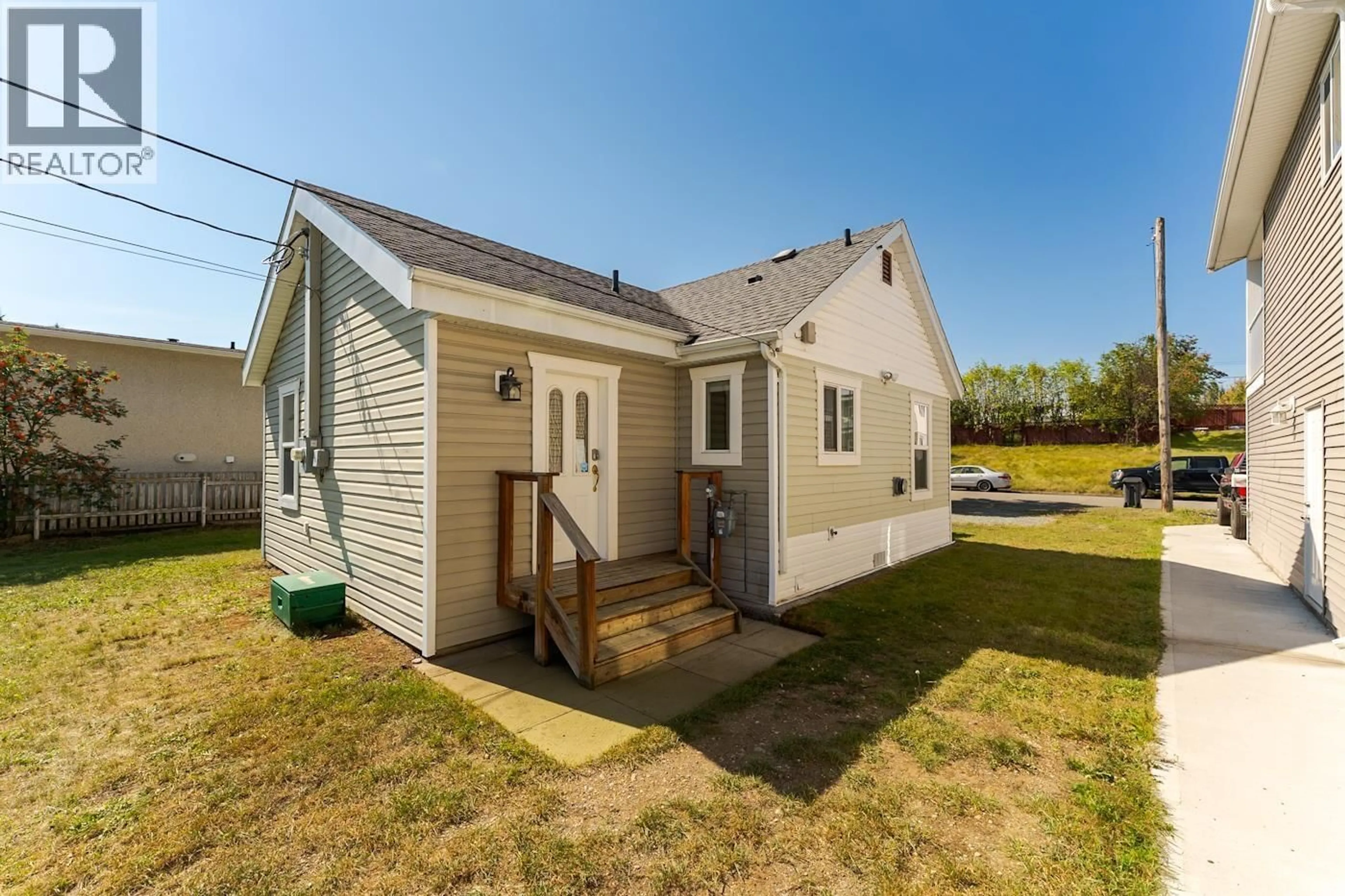 A pic from outside/outdoor area/front of a property/back of a property/a pic from drone, street for 612 FREEMAN STREET, Prince George British Columbia V2M2R2