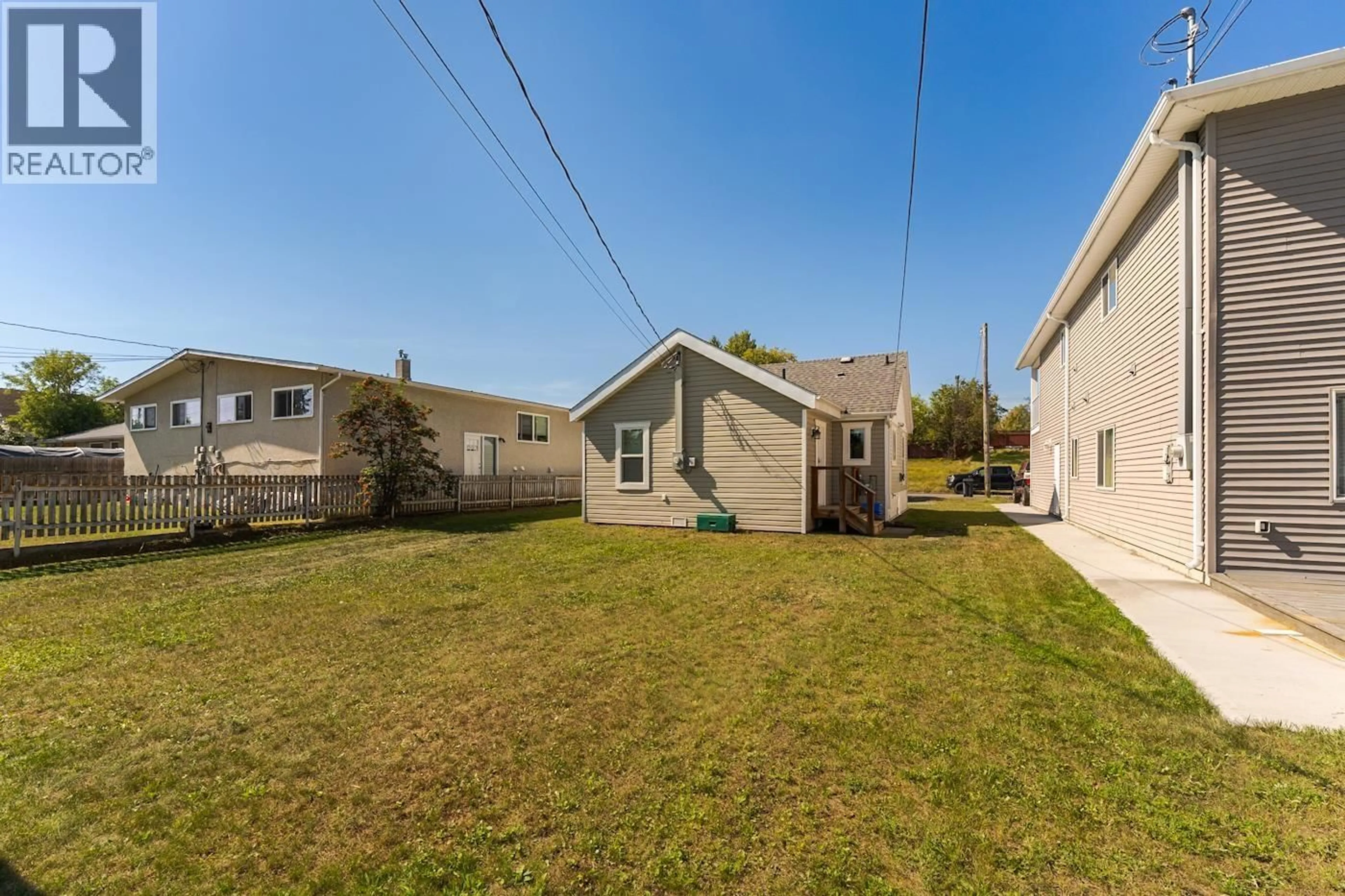 A pic from outside/outdoor area/front of a property/back of a property/a pic from drone, street for 612 FREEMAN STREET, Prince George British Columbia V2M2R2