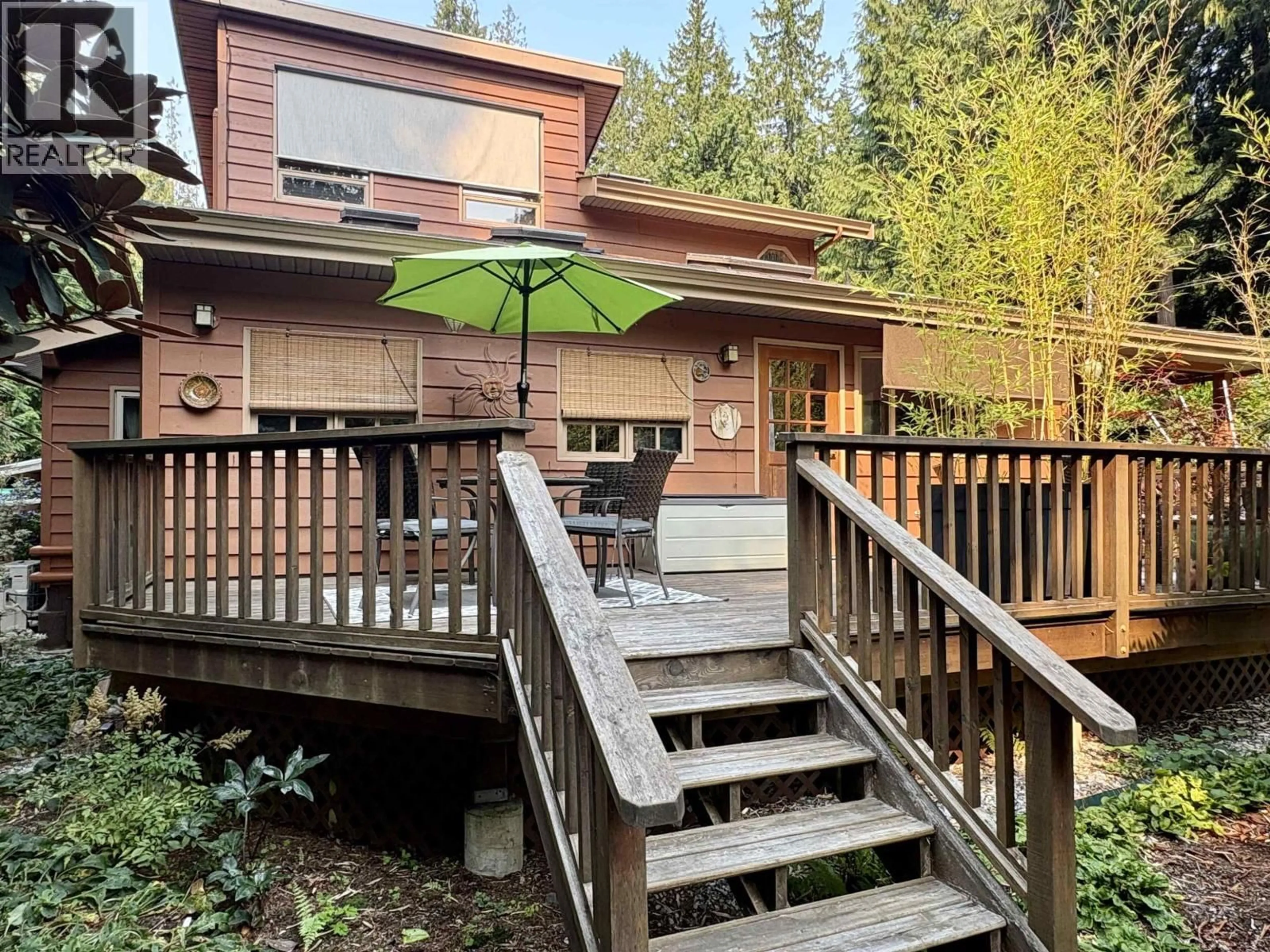 Patio, forest/trees view for 1549 PARK AVENUE, Roberts Creek British Columbia V0N2W2