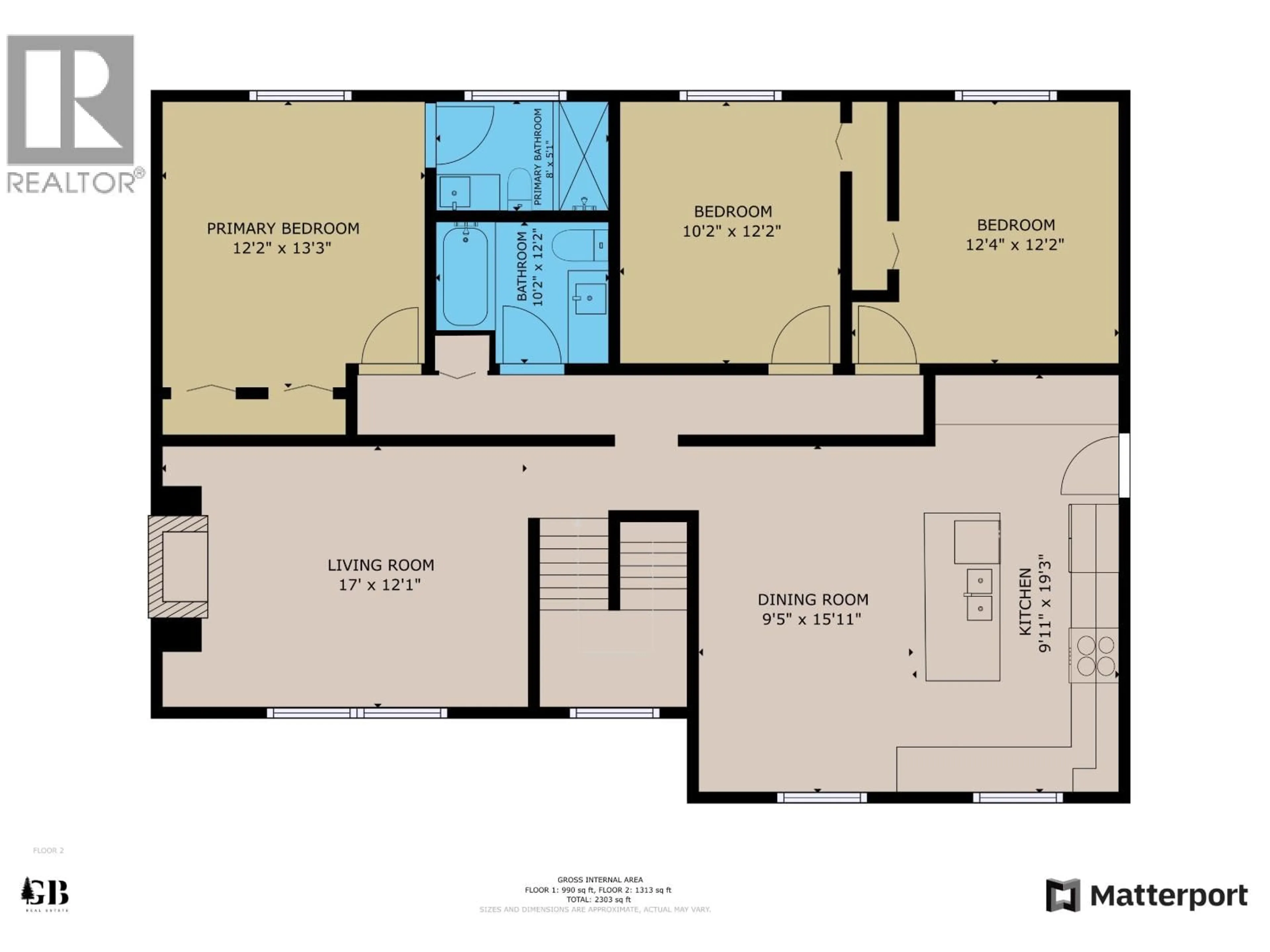 Floor plan for 1694 KINGFISHER AVENUE, Kitimat British Columbia V8C1G1