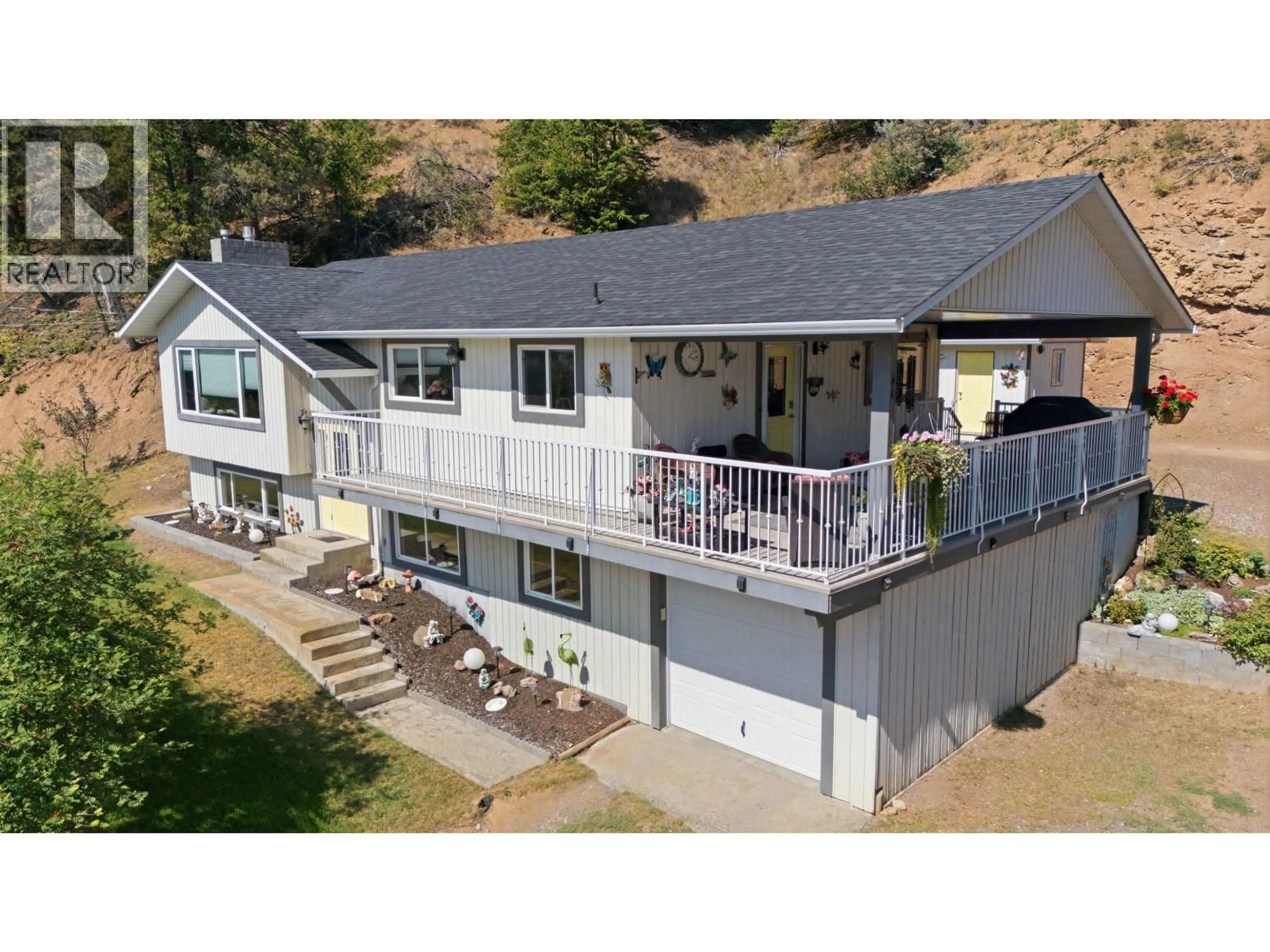 A pic from outside/outdoor area/front of a property/back of a property/a pic from drone, unknown for 1934 WHITE ROAD, Williams Lake British Columbia V2G5G9
