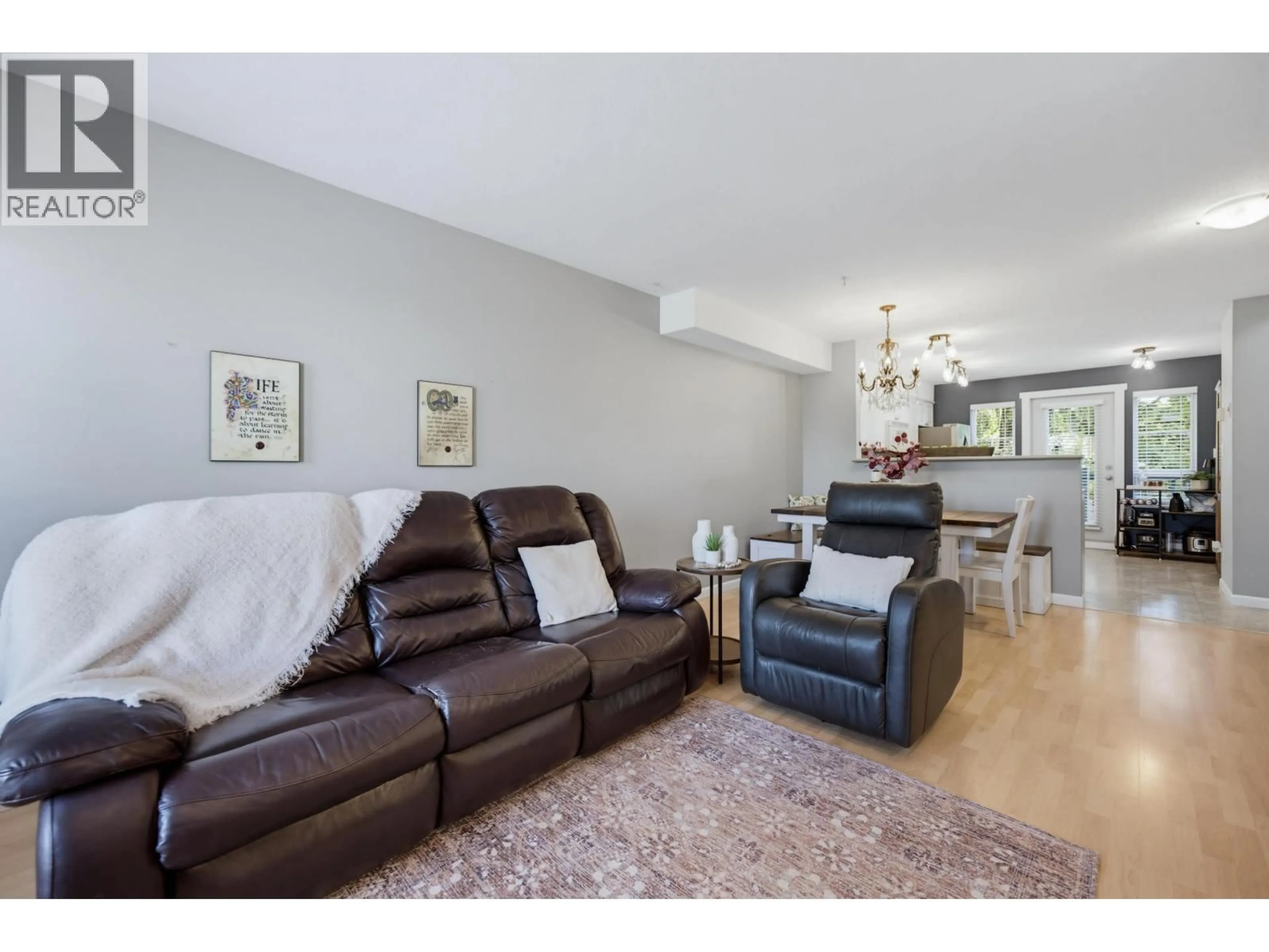 Living room with furniture, wood/laminate floor for 21 - 4787 57 STREET, Delta British Columbia V4K4C7